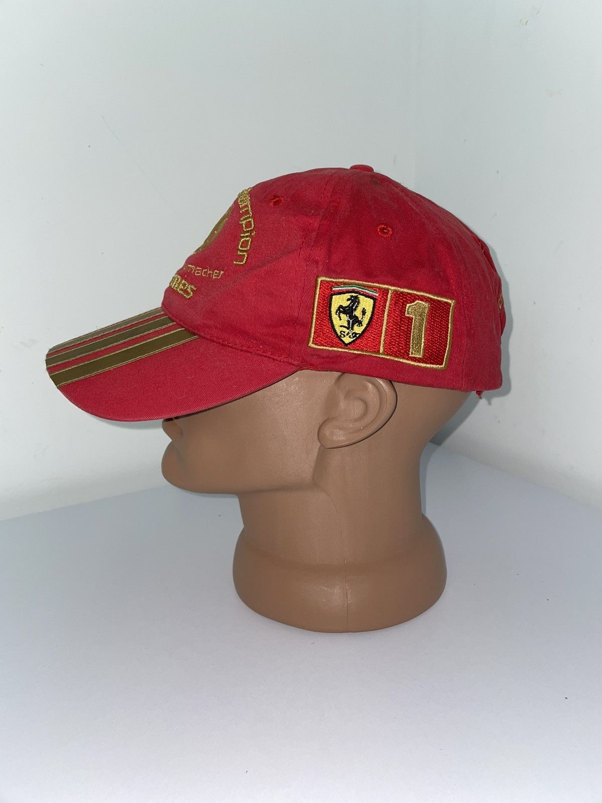 Ferrari × Formula 1 Vintage Ferrari Michael Schumacher F1 Word Championship Cap Size ONE SIZE - 6 Thumbnail