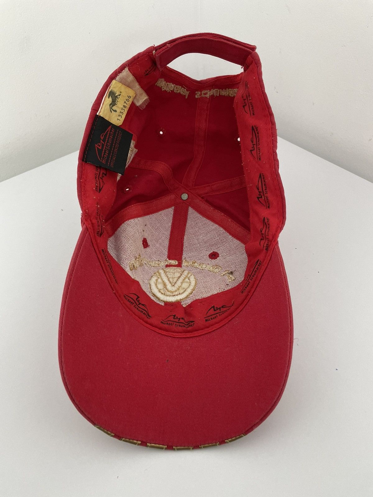 Ferrari × Formula 1 Vintage Ferrari Michael Schumacher F1 Word Championship Cap Size ONE SIZE - 13 Thumbnail