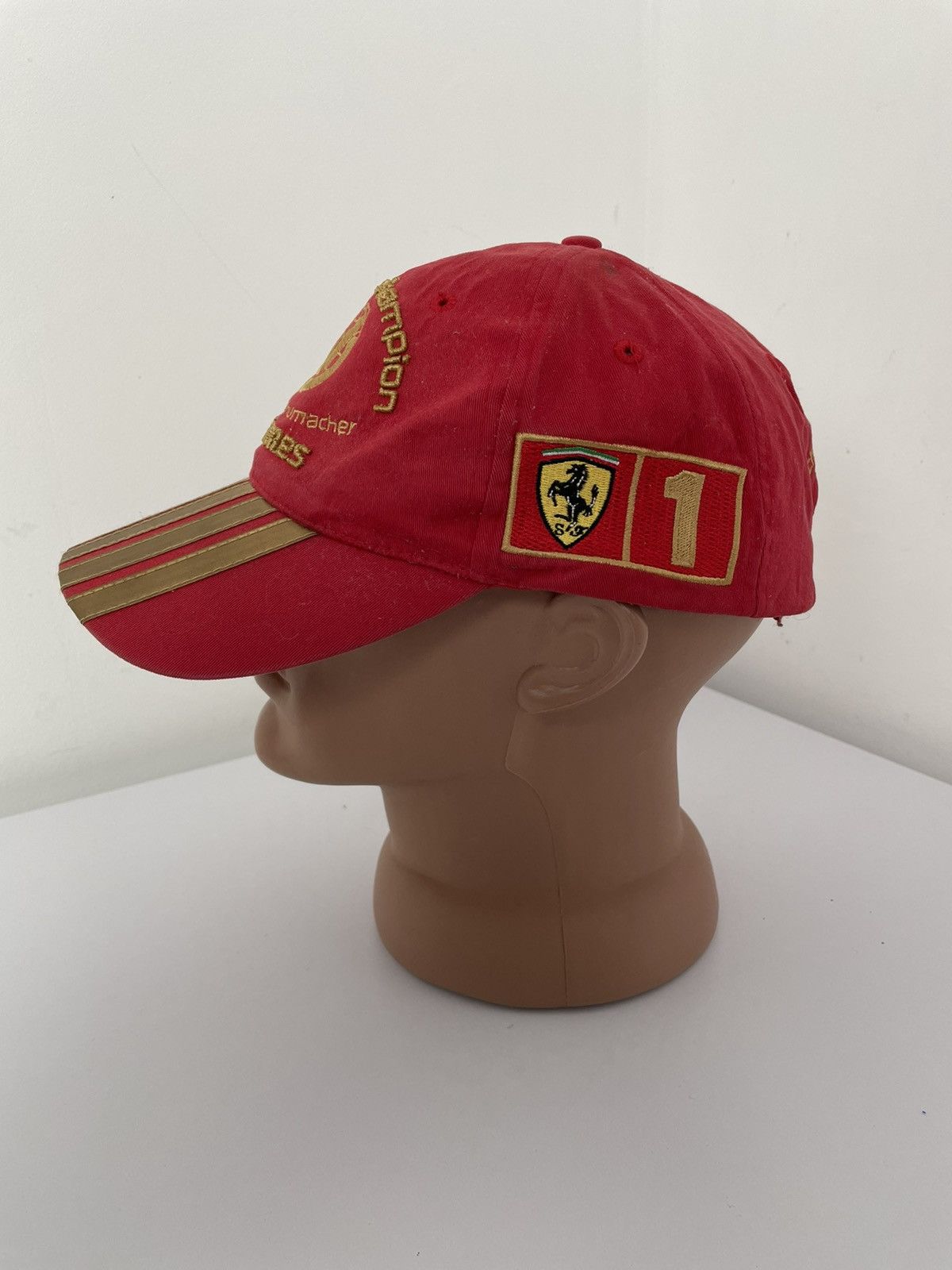 Ferrari × Formula 1 Vintage Ferrari Michael Schumacher F1 Word Championship Cap Size ONE SIZE - 5 Thumbnail