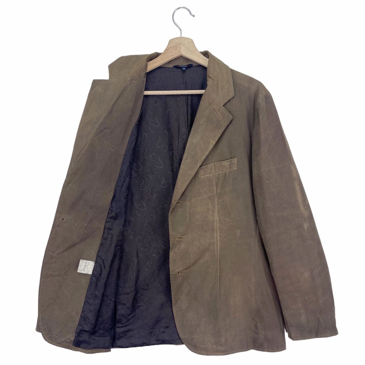 Noah Noah Faded Waxed Paisley Jacket Size US M / EU 48-50 / 2 - 1 Thumbnail