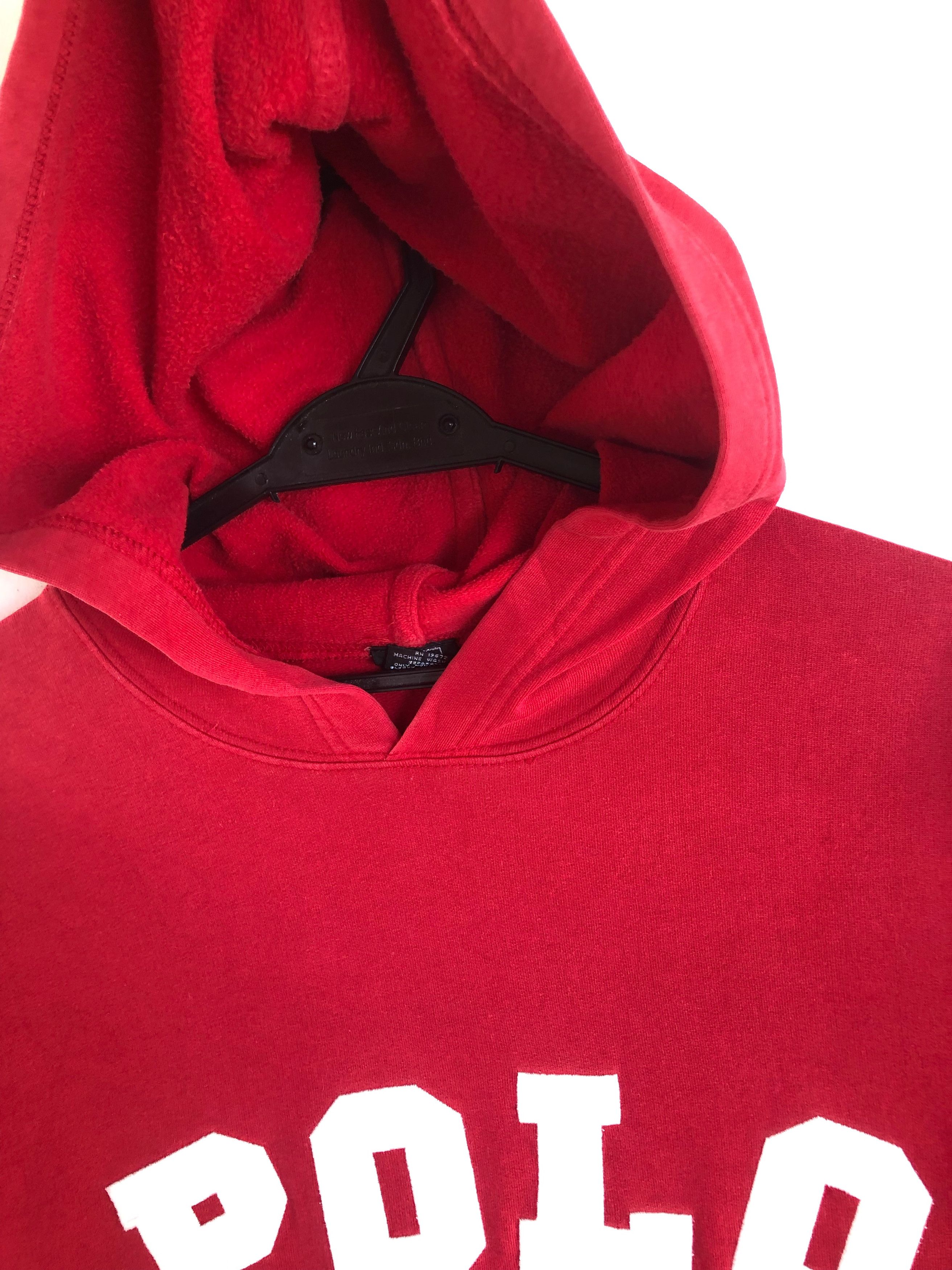 Polo Ralph Lauren VINTAGE POLO BY RALPH LAUREN SPELL OUT HOODIE Size US L / EU 52-54 / 3 - 7 Thumbnail