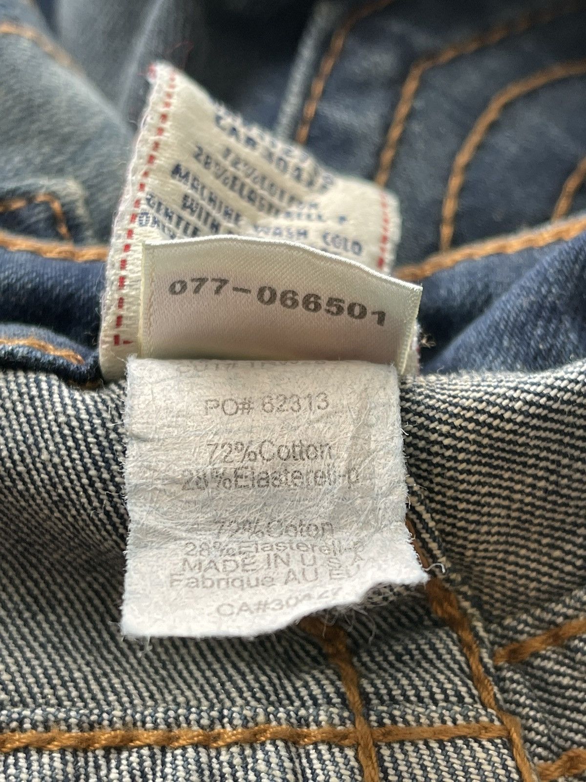 True Religion True Religion Twisted Flare Denim Size 26" / US 2 / IT 38 - 16 Thumbnail