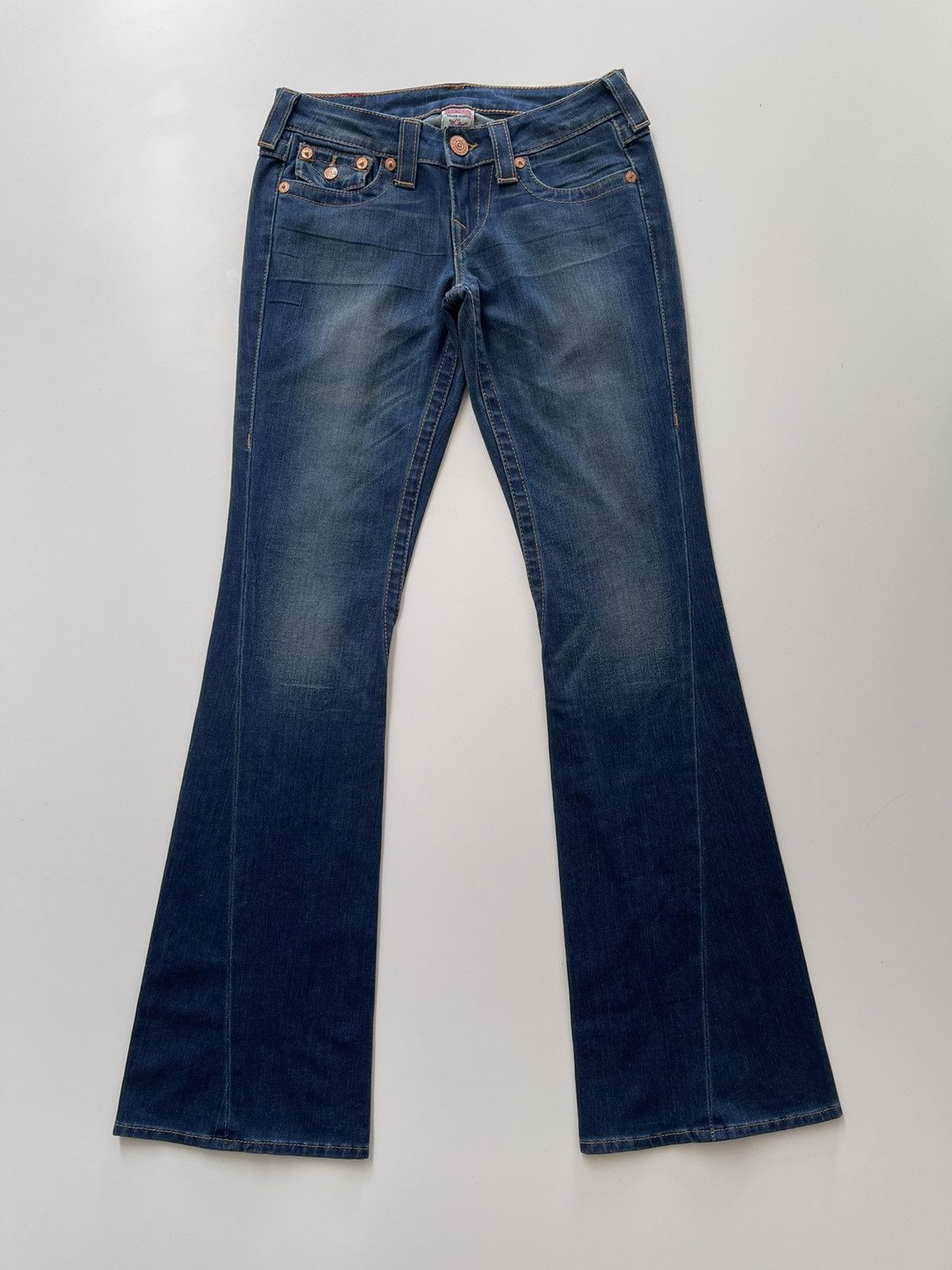 True Religion True Religion Twisted Flare Denim Size 26" / US 2 / IT 38 - 3 Thumbnail