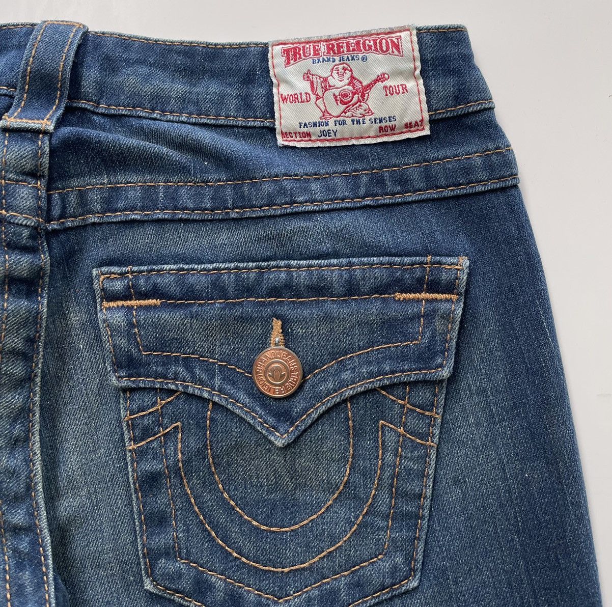 True Religion True Religion Twisted Flare Denim Size 26" / US 2 / IT 38 - 10 Thumbnail