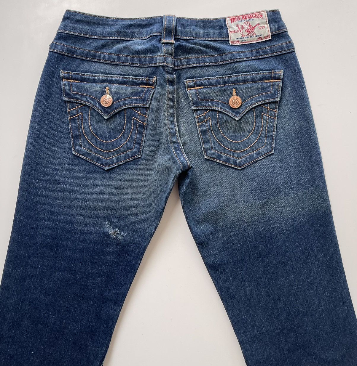 True Religion True Religion Twisted Flare Denim Size 26" / US 2 / IT 38 - 5 Thumbnail