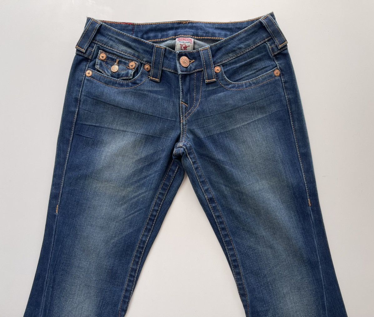 True Religion True Religion Twisted Flare Denim Size 26" / US 2 / IT 38 - 4 Thumbnail
