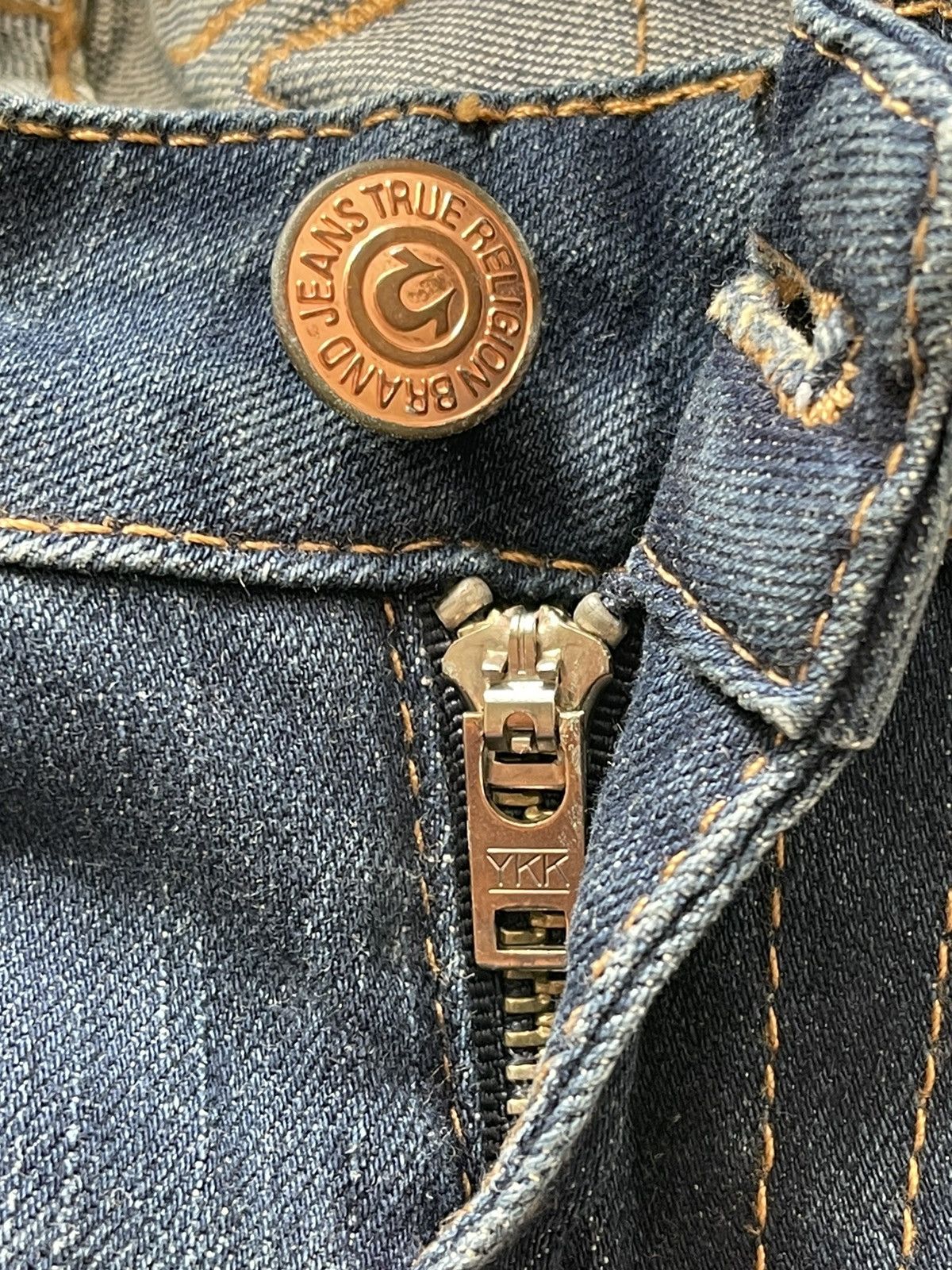 True Religion True Religion Twisted Flare Denim Size 26" / US 2 / IT 38 - 13 Thumbnail