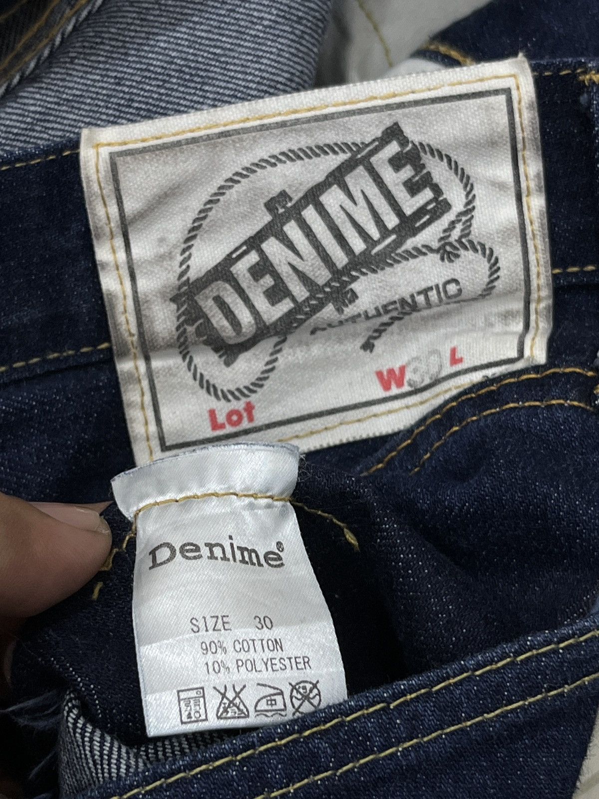 Denime (Nnn). ARCHIVE DENIME OSAKA 5 SELVEDGE DENIM Size US 32 / EU 48 - 11 Thumbnail
