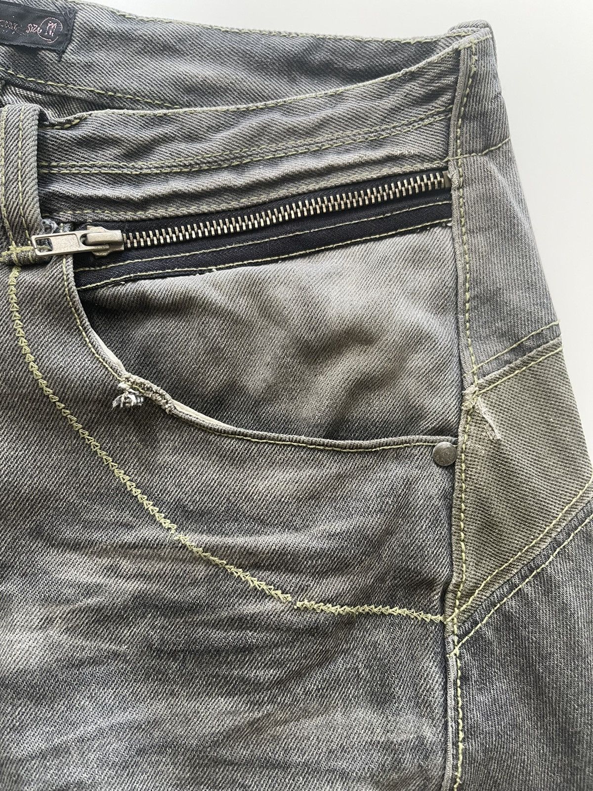 Japanese Brand Japanese Blindedge Twist Rusty Denim Size US 31 - 16 Thumbnail