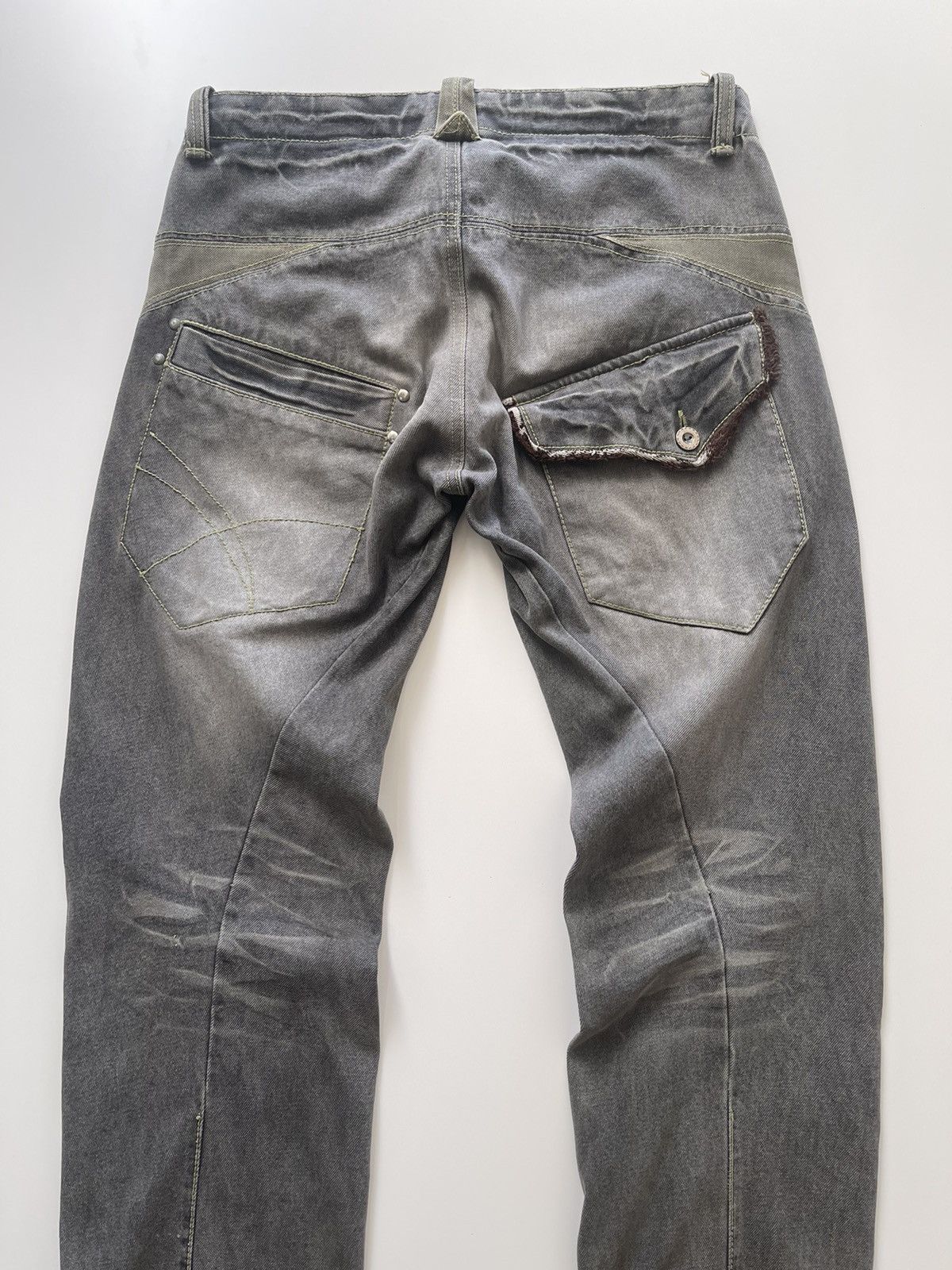 Japanese Brand Japanese Blindedge Twist Rusty Denim Size US 31 - 5 Thumbnail