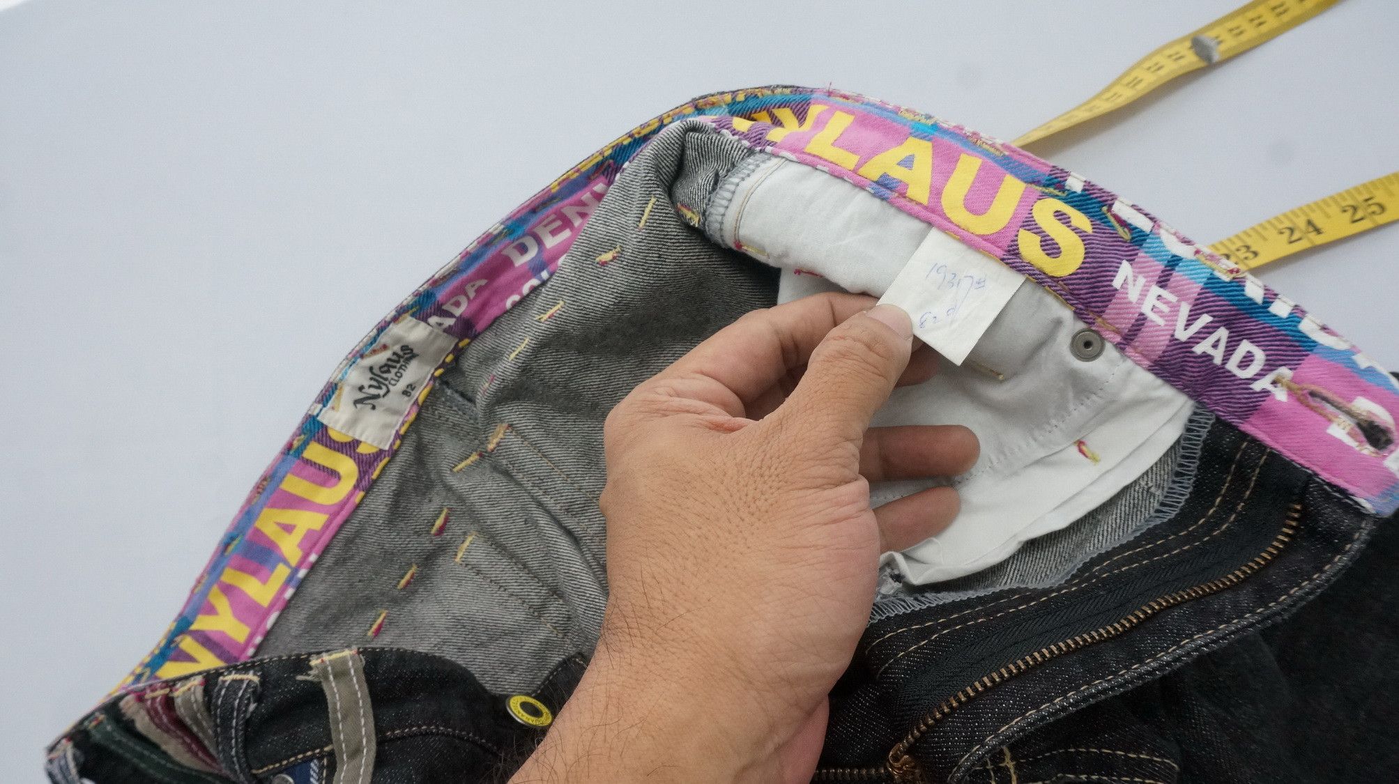 Japanese Brand Japan NYLAUS Multi pockets Black Jeans Size US 32 / EU 48 - 15 Thumbnail