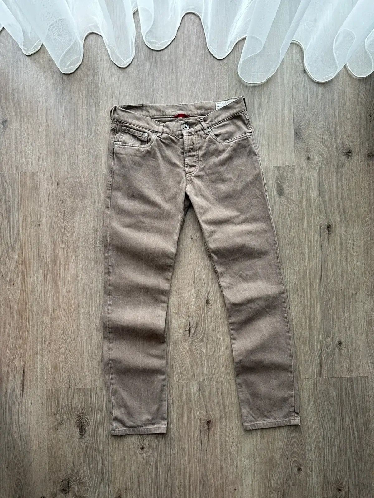 Vintage Brunello Cucinelli Brown Pants