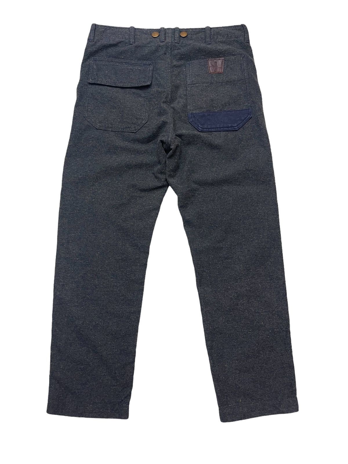 Japanese Brand RNA Double Knee Workwear Baker Pants Size US 34 / EU 50 - 14 Thumbnail