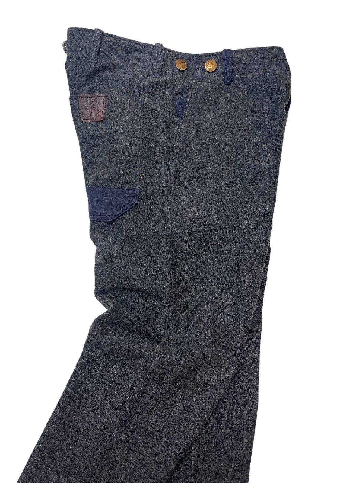 Japanese Brand RNA Double Knee Workwear Baker Pants Size US 34 / EU 50 - 2 Thumbnail