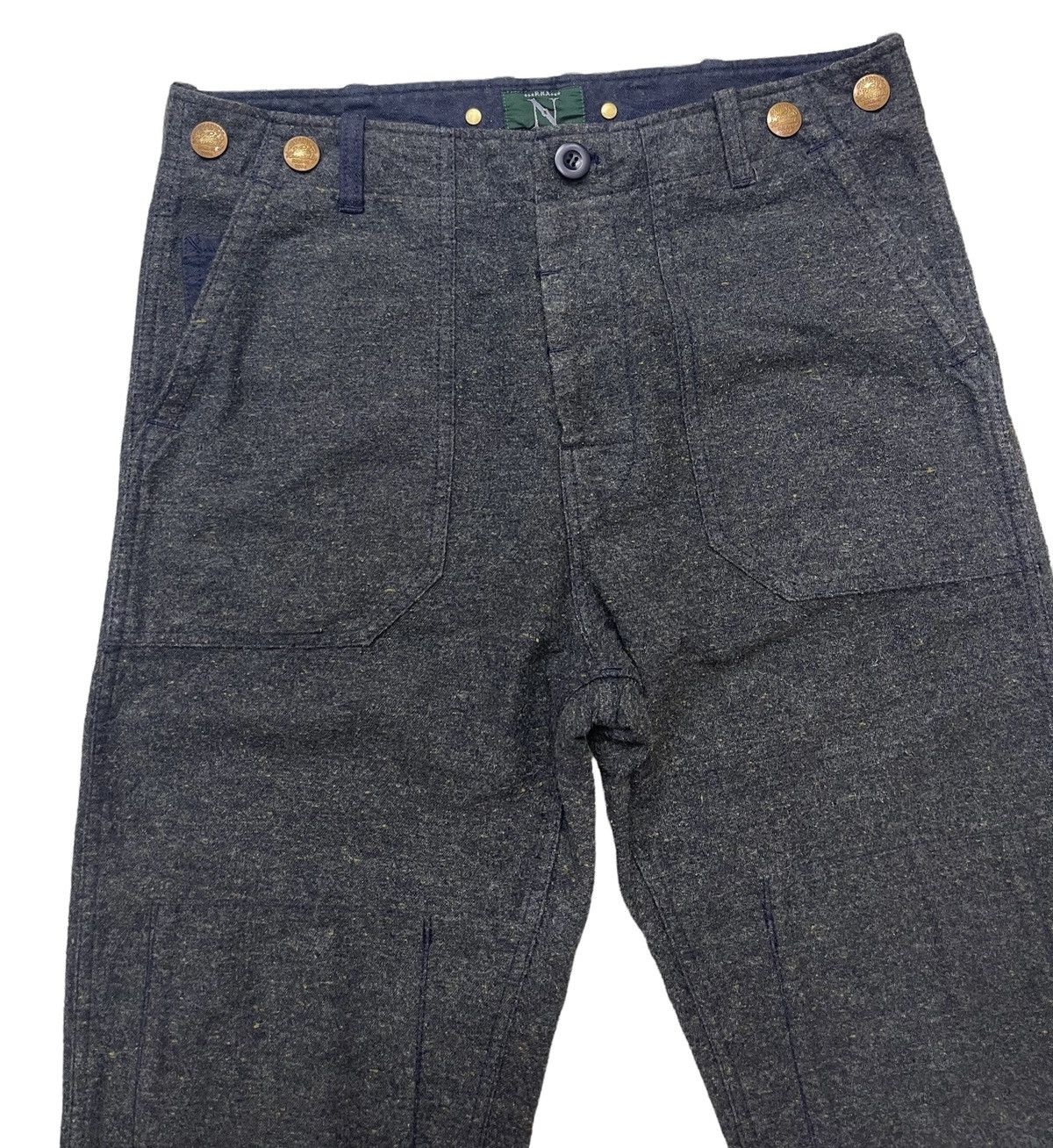 Japanese Brand RNA Double Knee Workwear Baker Pants Size US 34 / EU 50 - 11 Thumbnail
