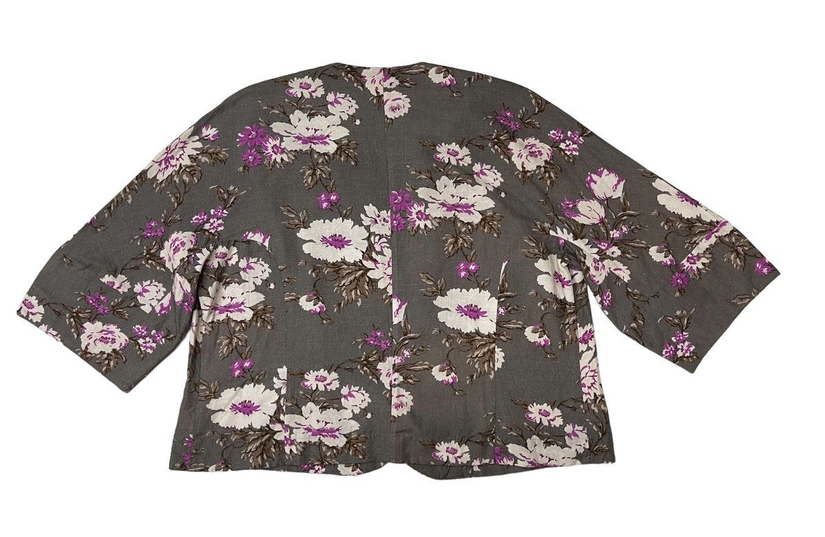 Yohji Yamamoto NWT!!! Ys For Living Floral Rayon Shirt Size L / US 10 / IT 46 - 10 Thumbnail