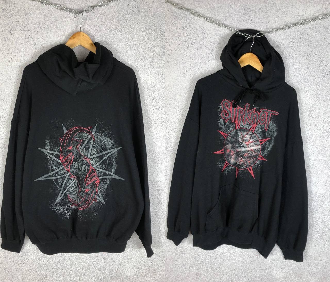 Band Tees Vintage Slipknot Rock Band Hoodie Size US XXL / EU 58 / 5 - 1 Thumbnail