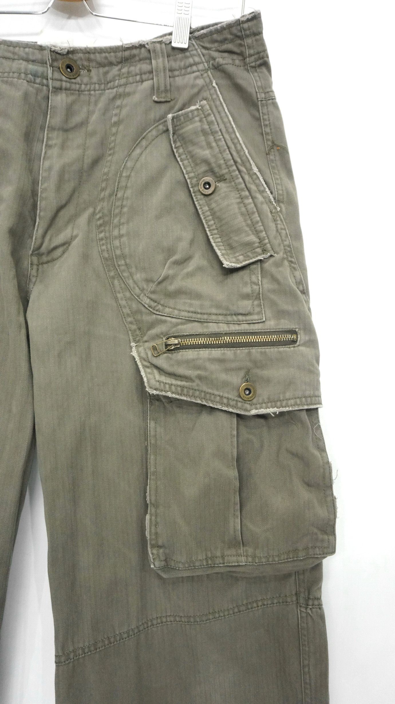 Japanese Brand Vintage Japanese Brand Tactical Military Worn Cargo Size US 34 / EU 50 - 5 Thumbnail