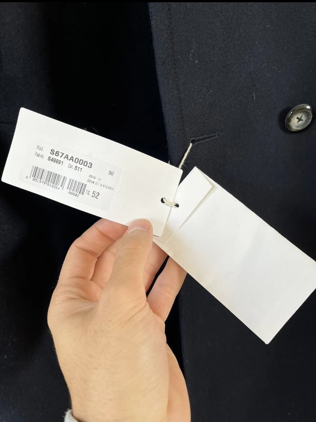 Maison Margiela Last Drop! Maison Margiela Long Coat sz 52 Size US L / EU 52-54 / 3 - 3 Thumbnail