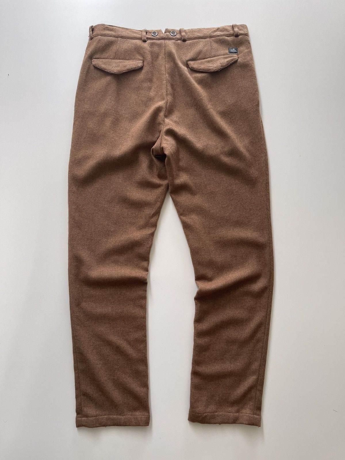 Mason's Masons Garments Archivio Storico Wool Trousers Size US 34 / EU 50 - 3 Thumbnail