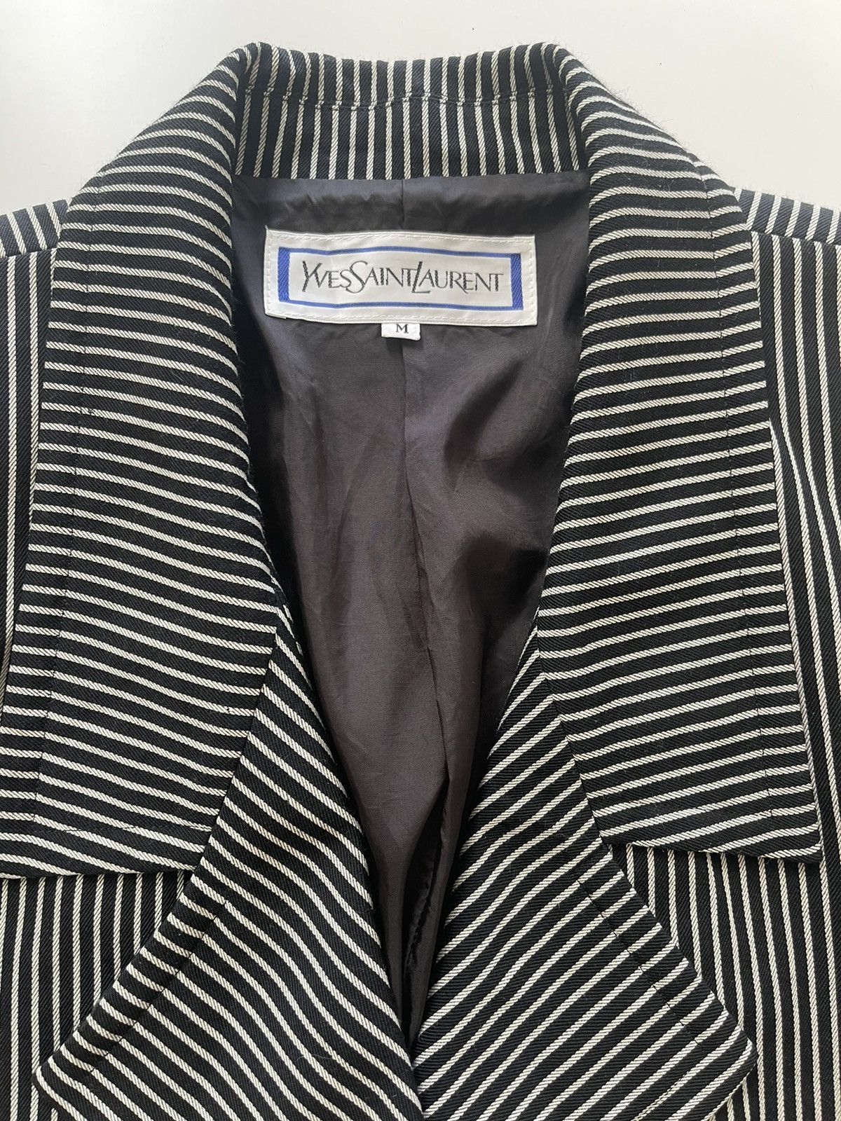 Yves Saint Laurent YSL Cropped Jacket Size M / US 6-8 / IT 42-44 - 7 Thumbnail
