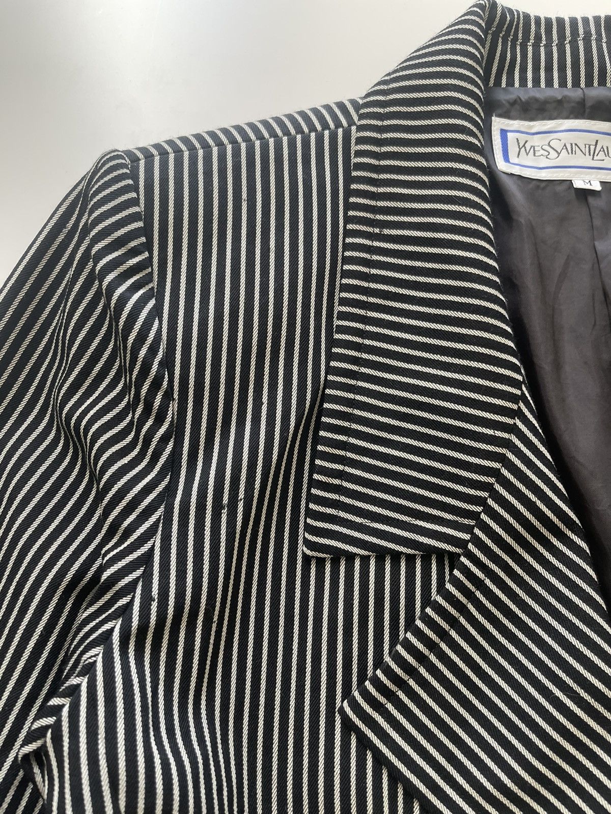 Yves Saint Laurent YSL Cropped Jacket Size M / US 6-8 / IT 42-44 - 8 Thumbnail