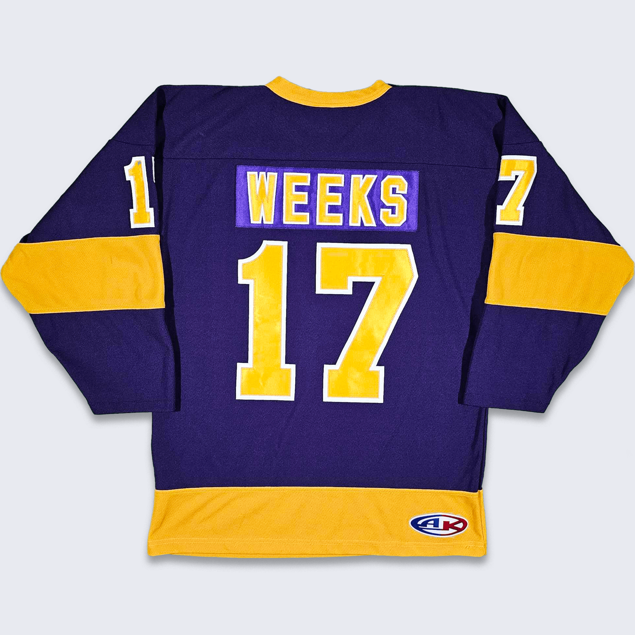 NHL × Vintage Los Angeles Kings Vintage Athletic Knit Hockey Jersey Size US M / EU 48-50 / 2 - 2 Thumbnail