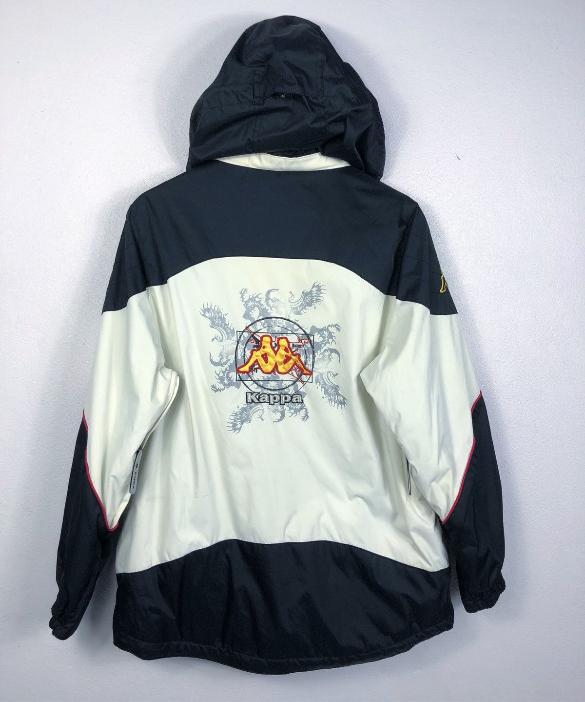 Kappa Rare Vintage Kappa Tech Line Waterproof Jacket Size US S / EU 44-46 / 1 - 7 Thumbnail