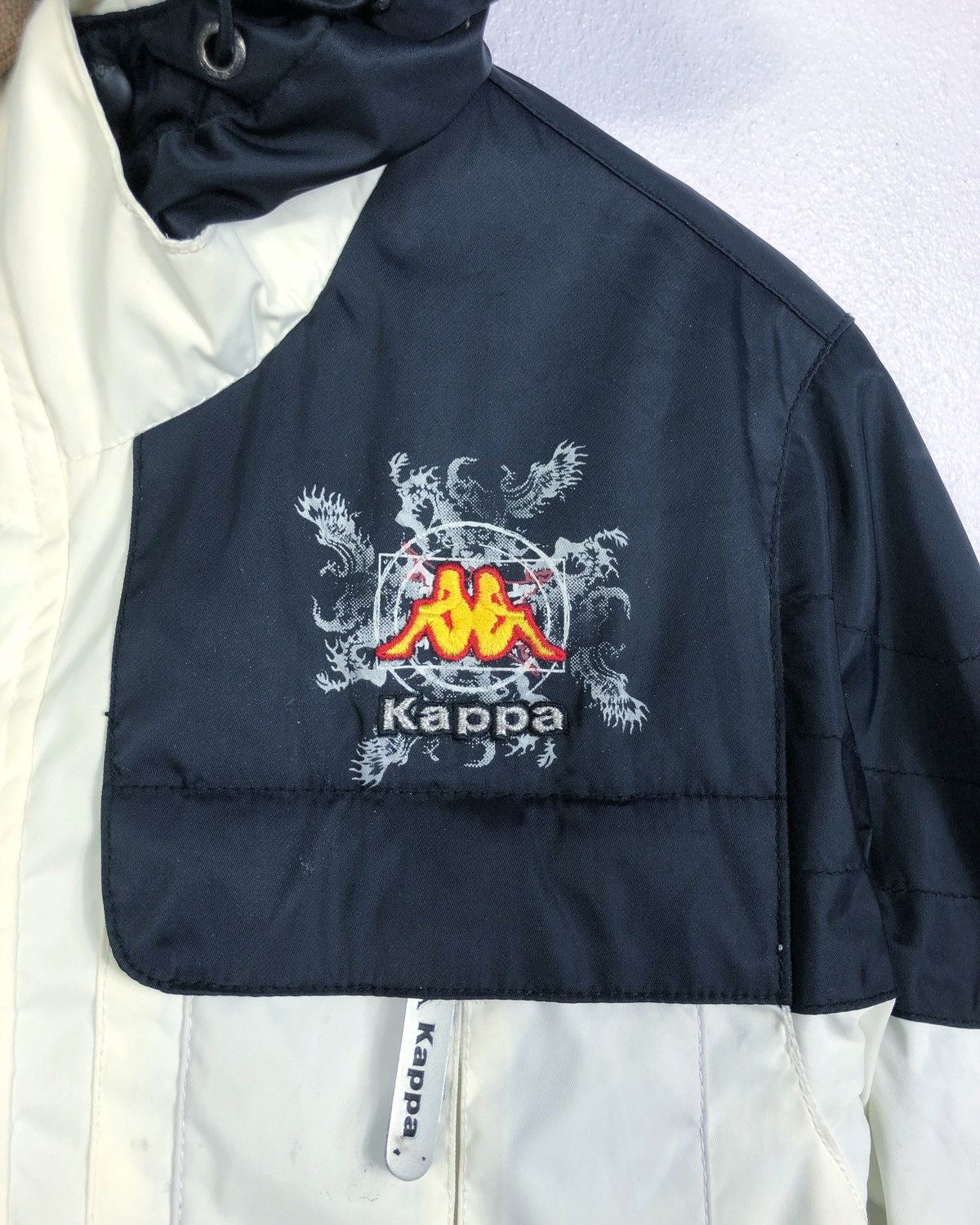 Kappa Rare Vintage Kappa Tech Line Waterproof Jacket Size US S / EU 44-46 / 1 - 3 Thumbnail