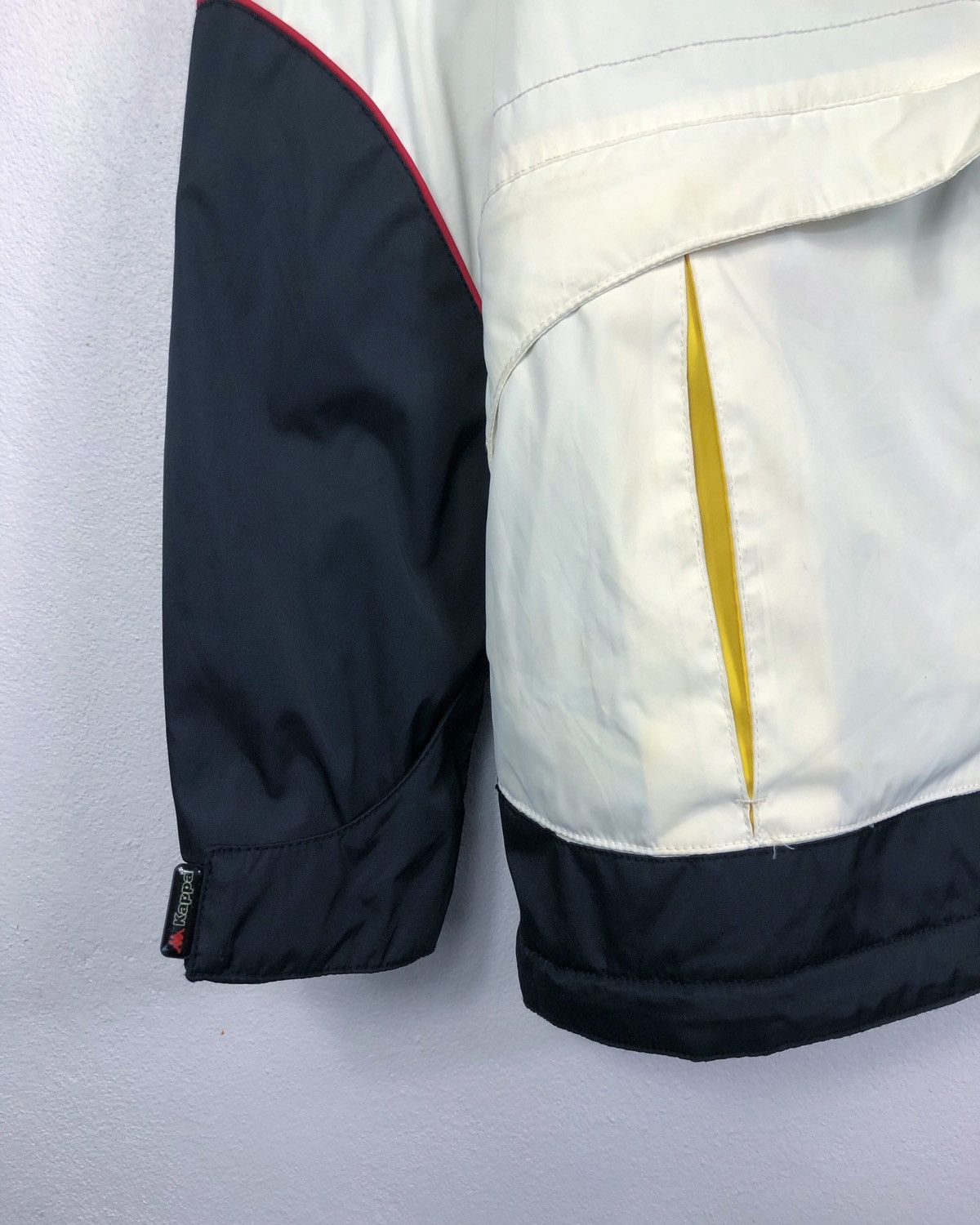 Kappa Rare Vintage Kappa Tech Line Waterproof Jacket Size US S / EU 44-46 / 1 - 5 Thumbnail