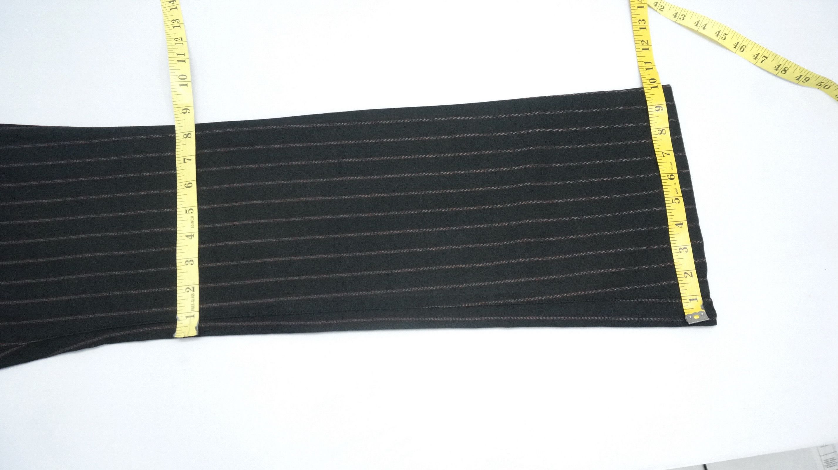 Japanese Brand TORNADO MART Japan Striped Buttonfly Flared Women's Pants Size 27" / US 4 / IT 40 - 10 Thumbnail