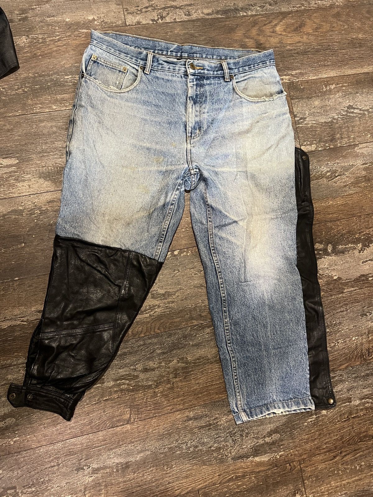 image of Avant Garde Reconstructed Denim Pants Jeans Like Margiela Jpg Junya 00S, Men's (Size 38)