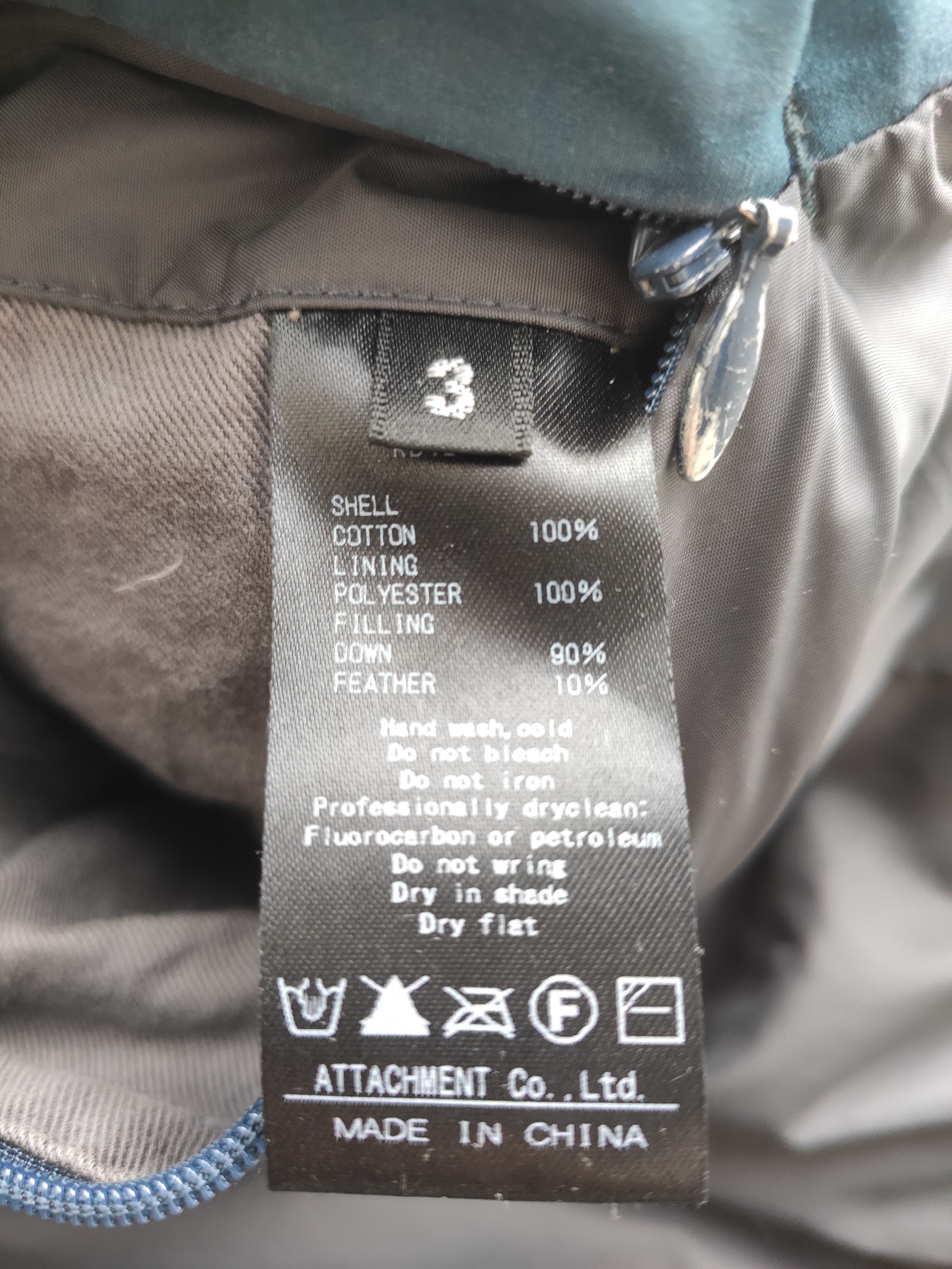 Kazuyuki Kumagai Attachment Funnel neck down jacket.Like Rick Owens or Devoa Size US M / EU 48-50 / 2 - 7 Thumbnail