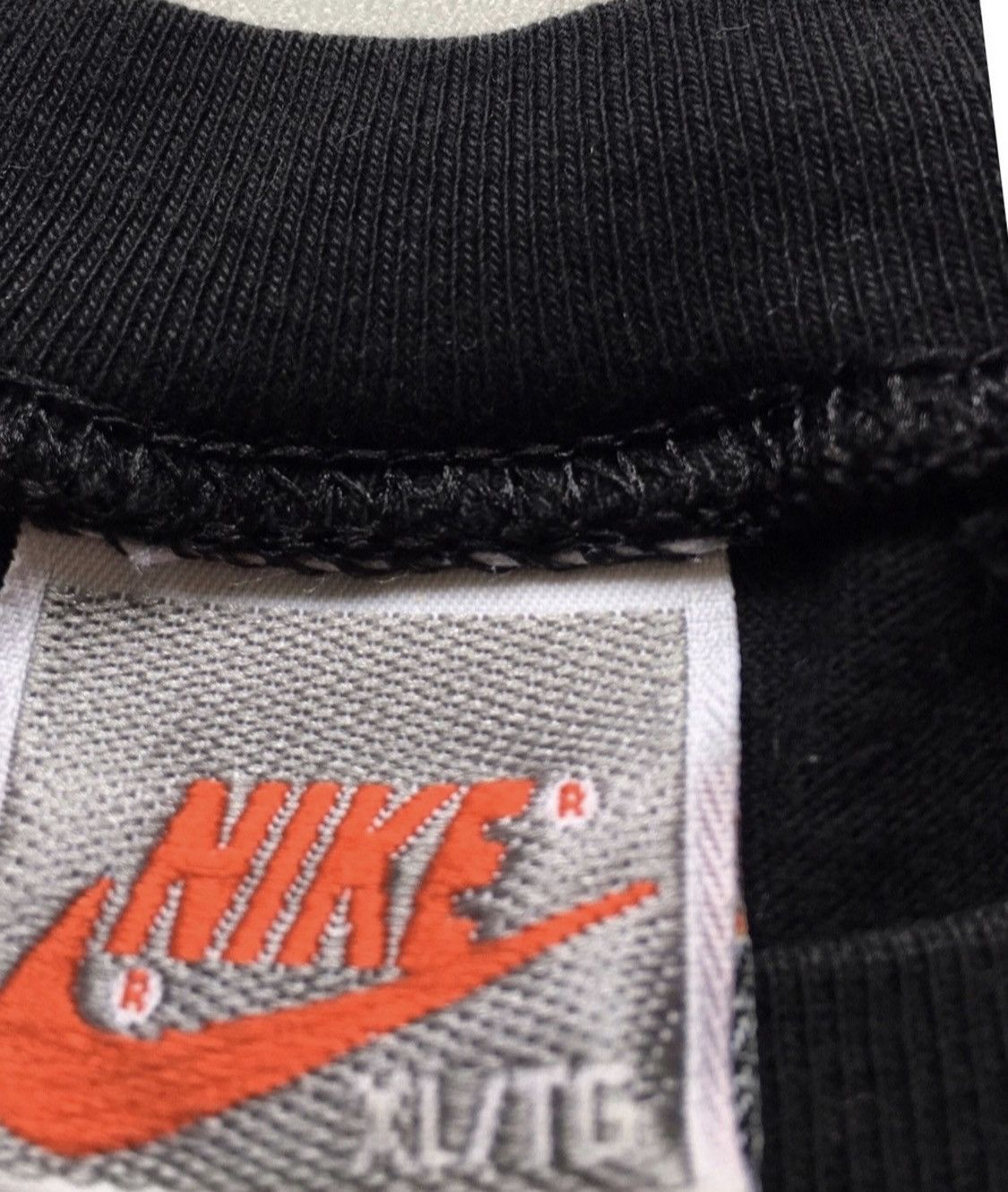 Nike × Vintage Vintage 1990s Nike Flight Graphic Grey Tag T Shirt XL Rare Size US XL / EU 56 / 4 - 2 Thumbnail