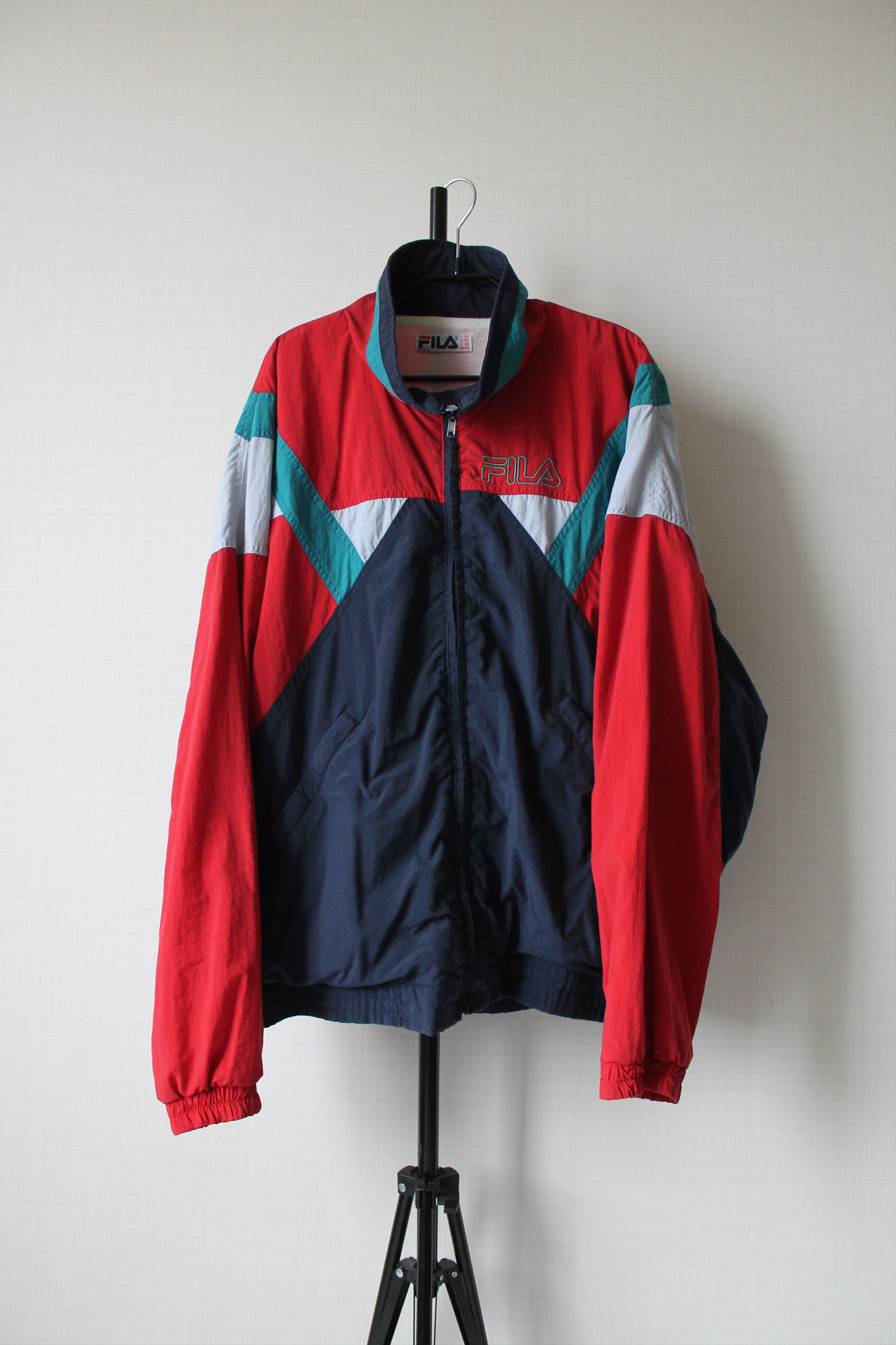 Fila 90s FILA VINTAGE Light Jacket Windbreaker Nylon Size US XXL / EU 58 / 5 - 1 Thumbnail