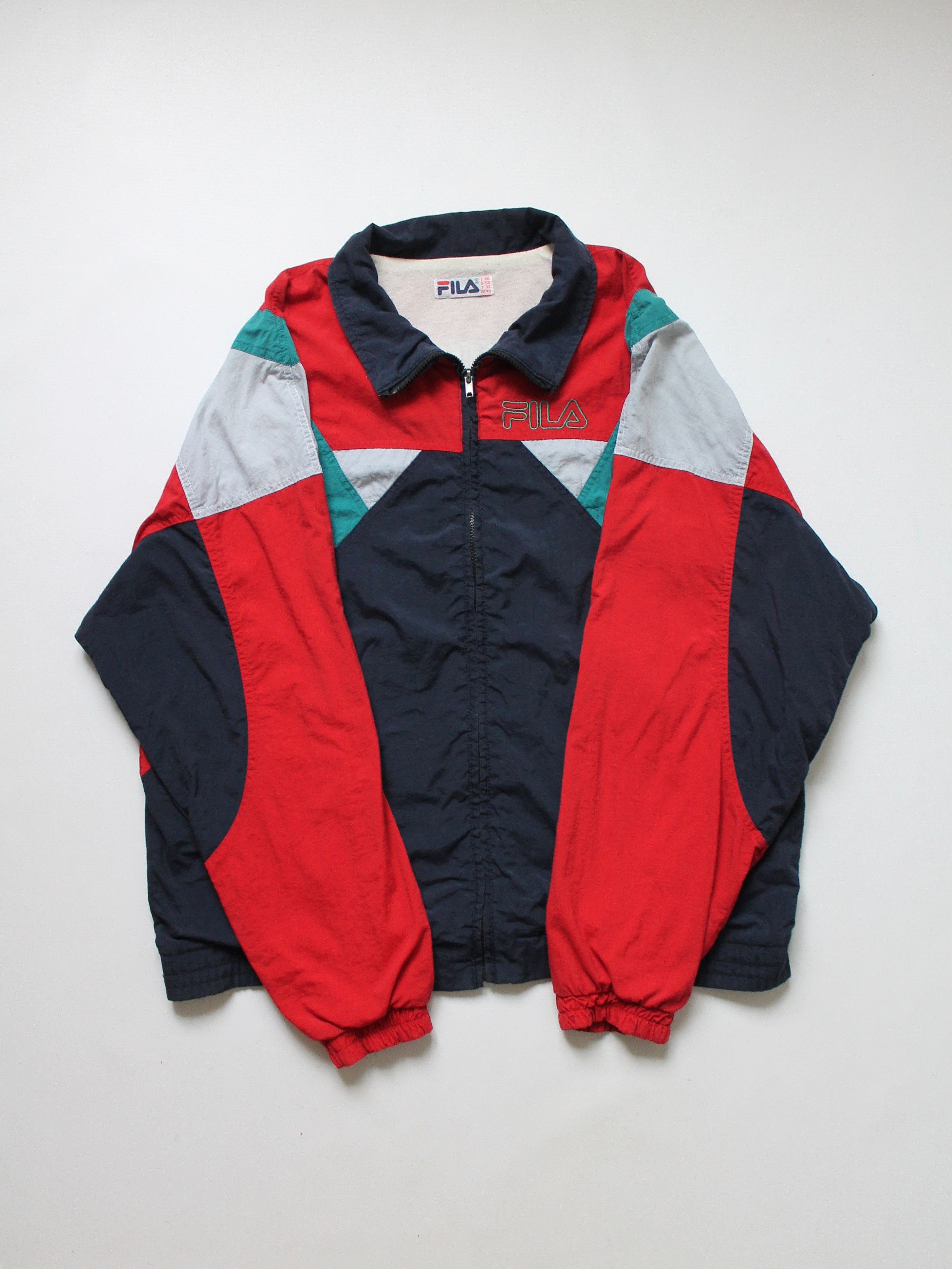 Fila 90s FILA VINTAGE Light Jacket Windbreaker Nylon Size US XXL / EU 58 / 5 - 4 Thumbnail