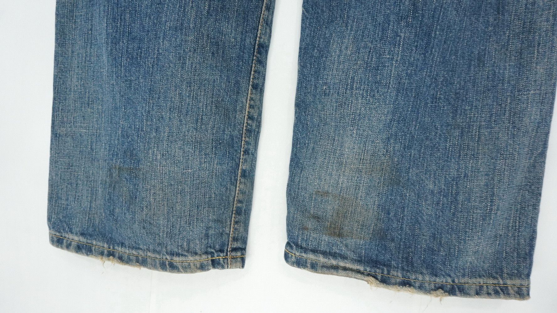 Edwin Rare! EDWIN 504 Rebel Vintage Rusted Aging Jeans Size US 30 / EU 46 - 12 Thumbnail