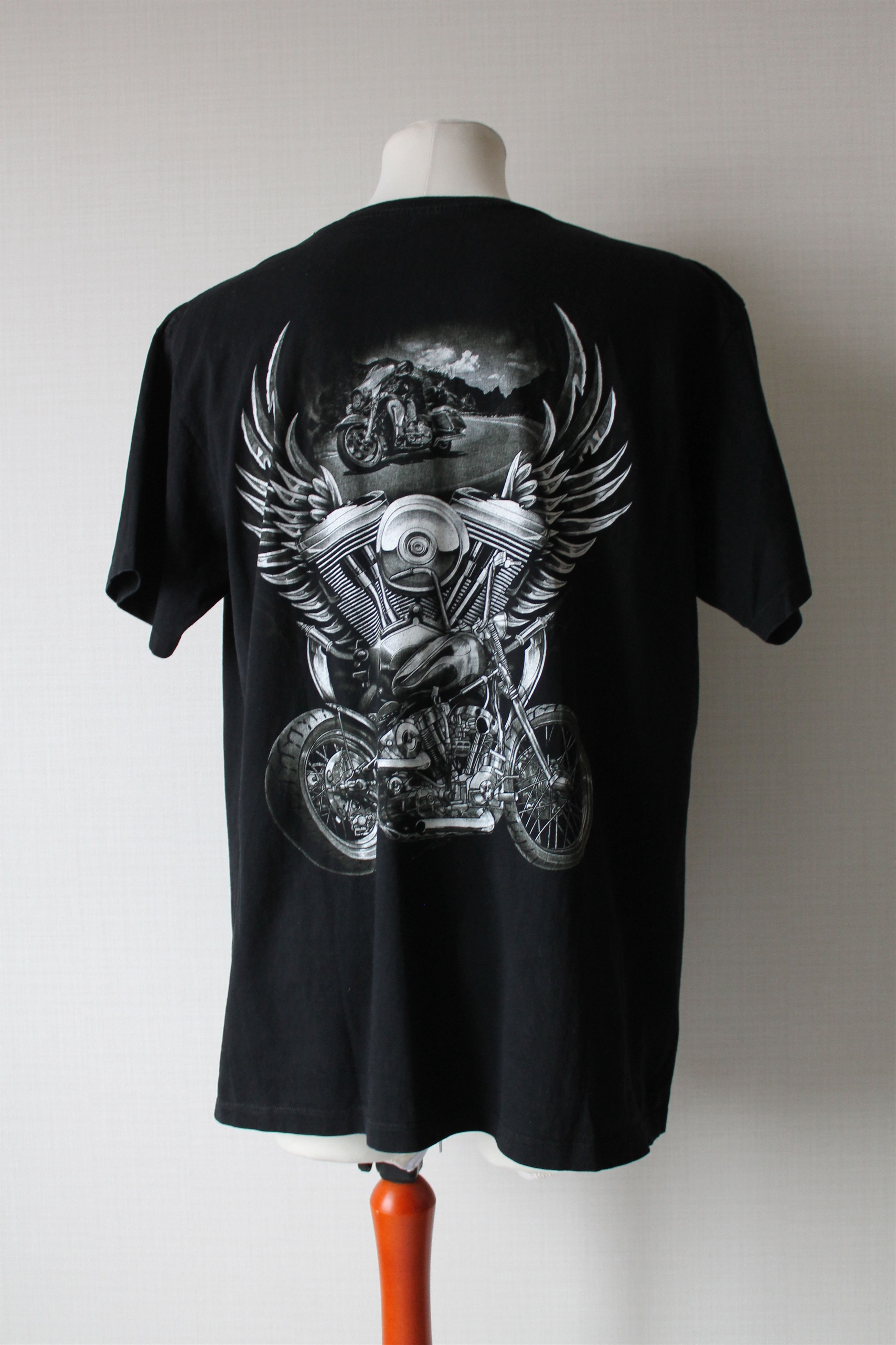 Vintage Vintage! WILD Freedom t-shirt Rider Motorcycle Size US XL / EU 56 / 4 - 11 Thumbnail