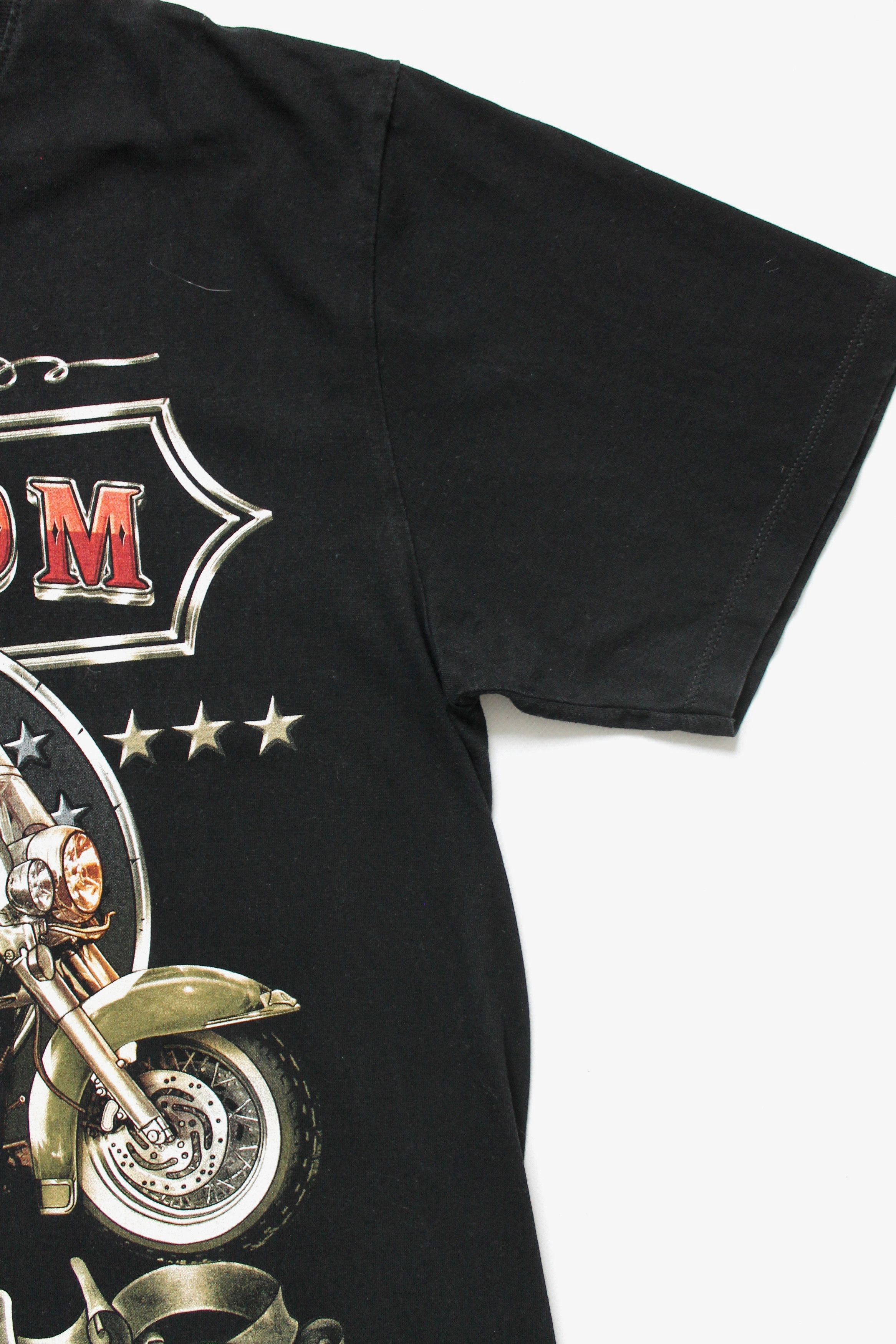 Vintage Vintage! WILD Freedom t-shirt Rider Motorcycle Size US XL / EU 56 / 4 - 8 Thumbnail