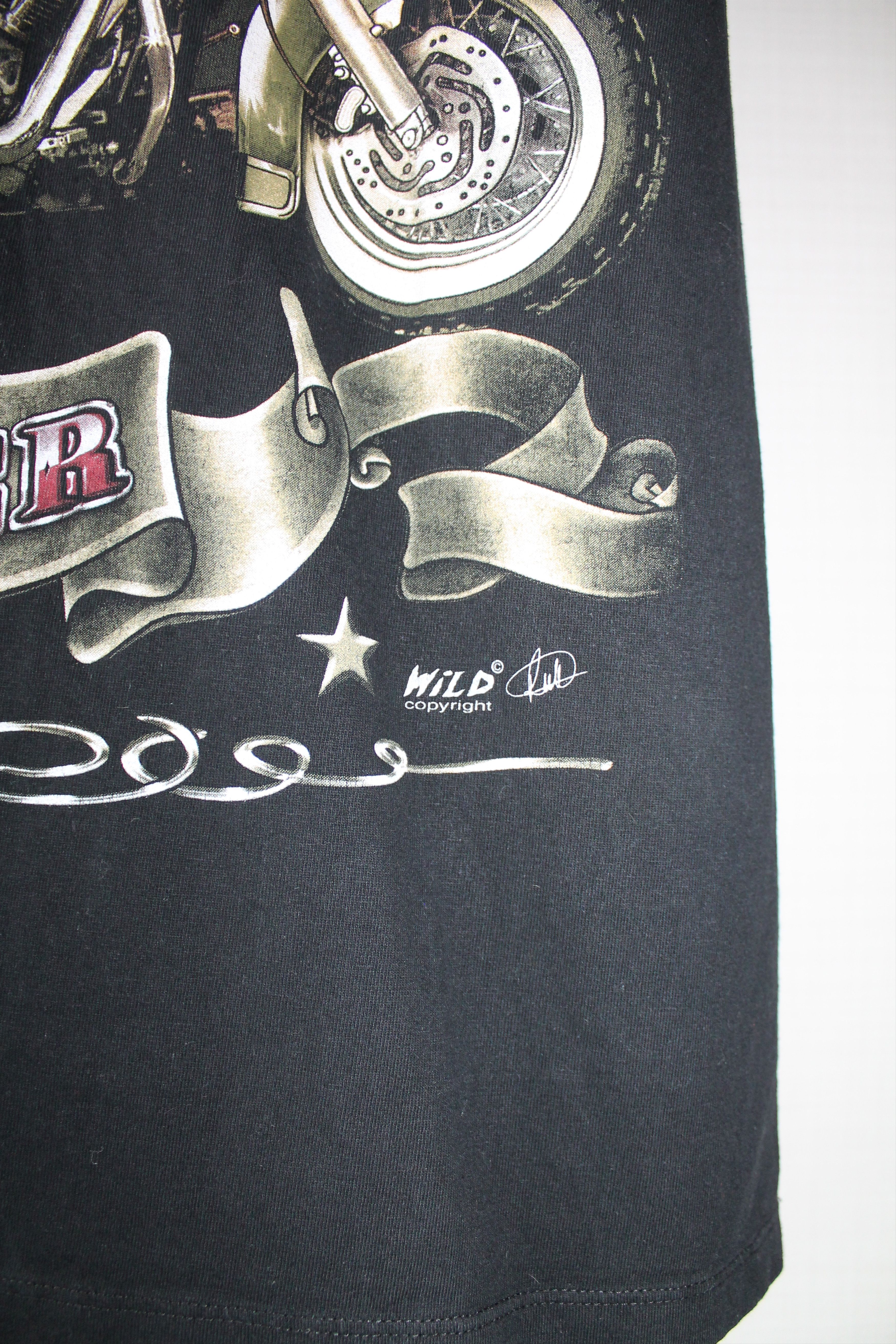 Vintage Vintage! WILD Freedom t-shirt Rider Motorcycle Size US XL / EU 56 / 4 - 4 Thumbnail