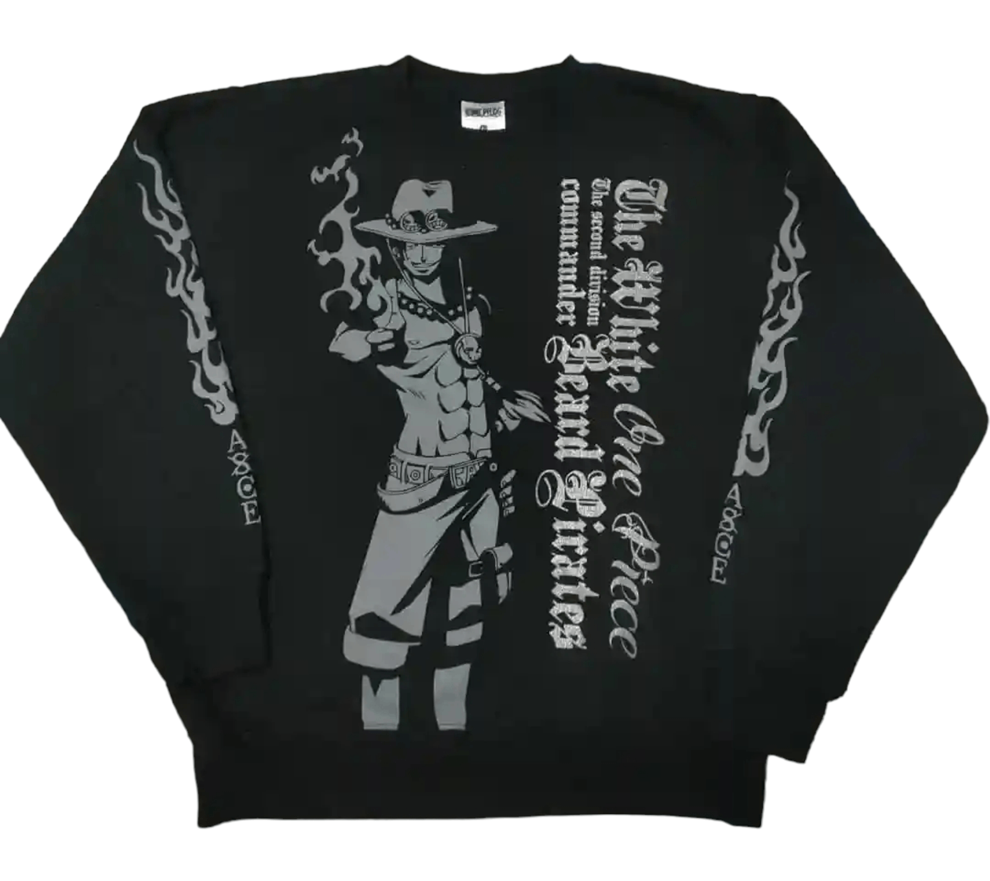 Anime The White One Piece Beard Pirates Jumper Size US M / EU 48-50 / 2 - 1 Thumbnail