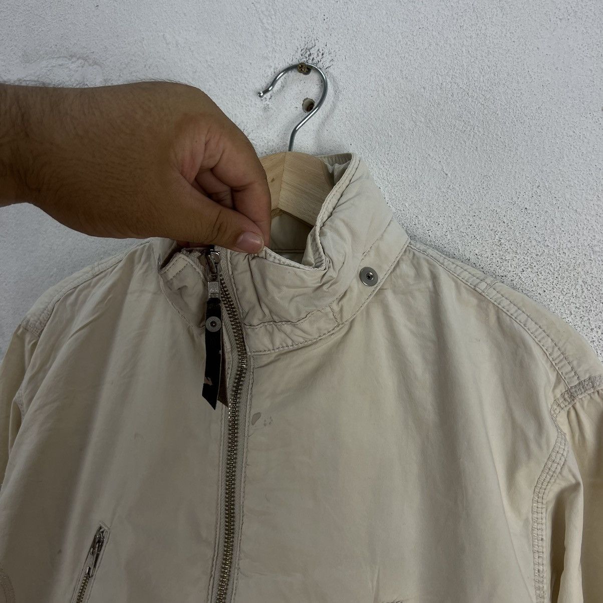 Japanese Brand RARE CAFE RACER PARACHUTE BIKER JACKET BALL JAPAN Size US L / EU 52-54 / 3 - 8 Thumbnail