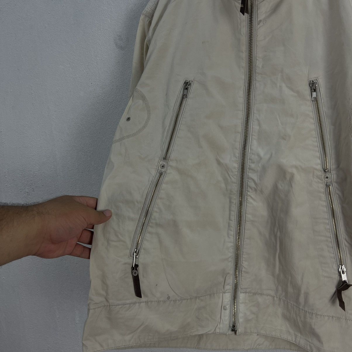 Japanese Brand RARE CAFE RACER PARACHUTE BIKER JACKET BALL JAPAN Size US L / EU 52-54 / 3 - 7 Thumbnail