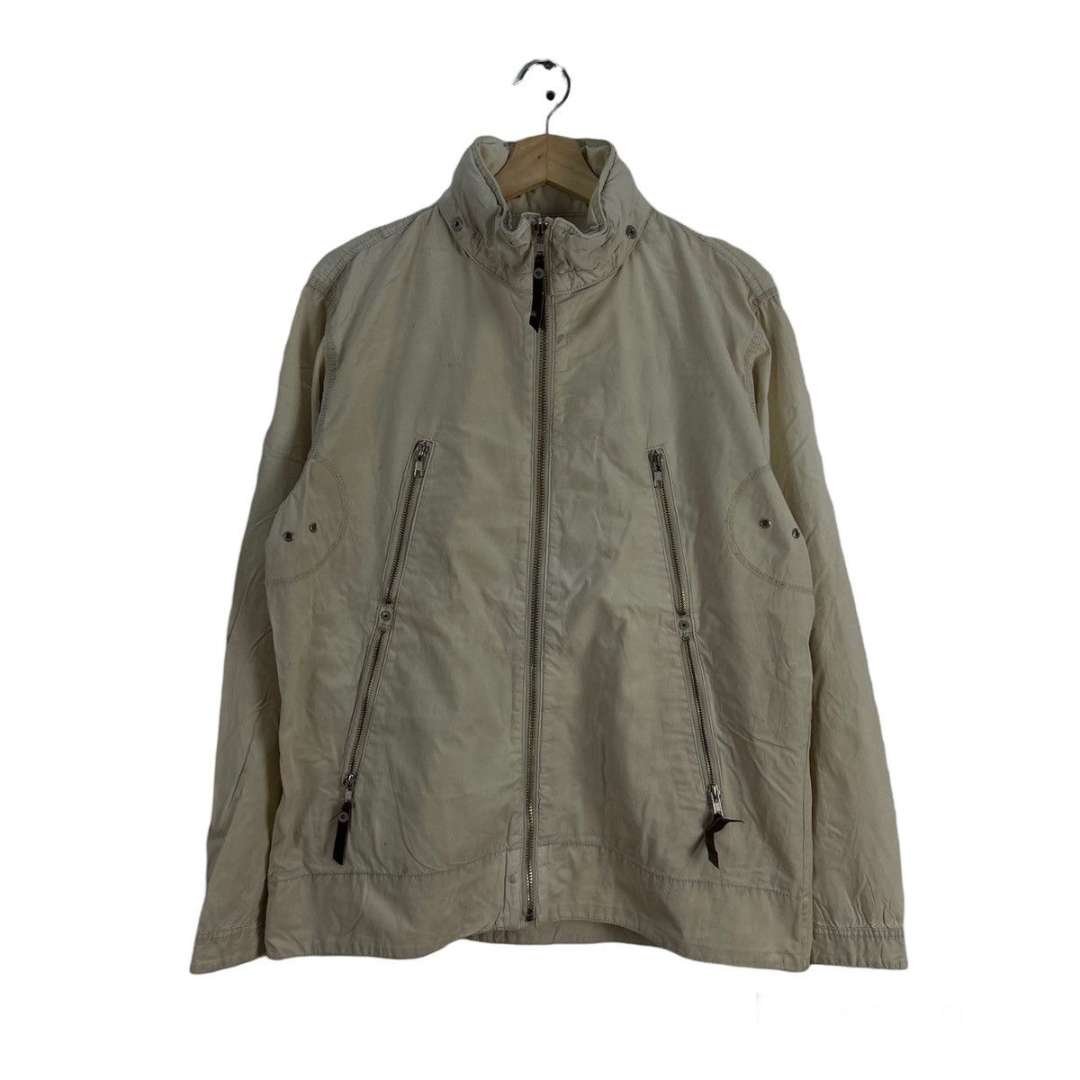 Japanese Brand RARE CAFE RACER PARACHUTE BIKER JACKET BALL JAPAN Size US L / EU 52-54 / 3 - 1 Thumbnail
