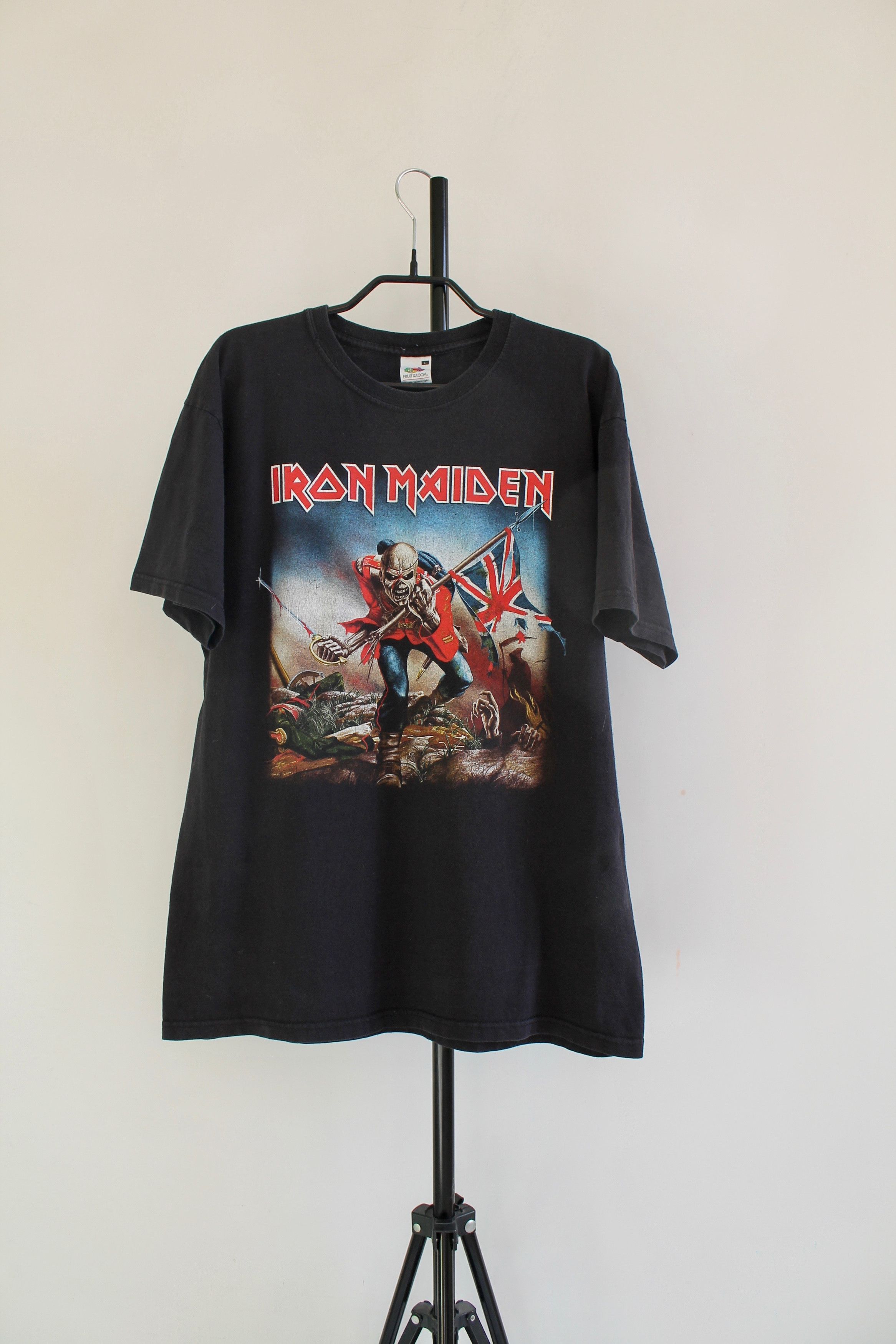 Band Tees 2010 Iron Maiden Band rock T Shirt vintage Tee Size US L / EU 52-54 / 3 - 6 Thumbnail