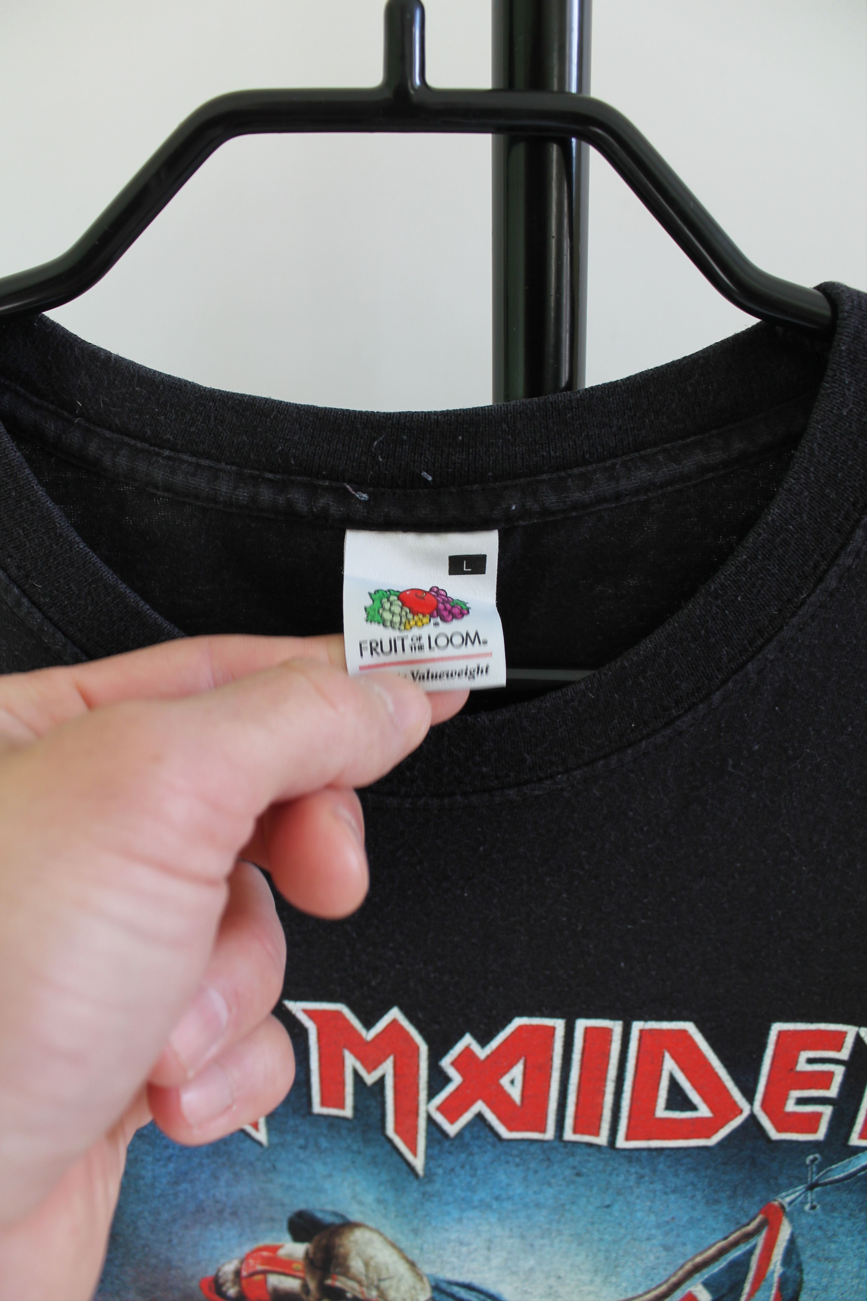 Band Tees 2010 Iron Maiden Band rock T Shirt vintage Tee Size US L / EU 52-54 / 3 - 7 Thumbnail