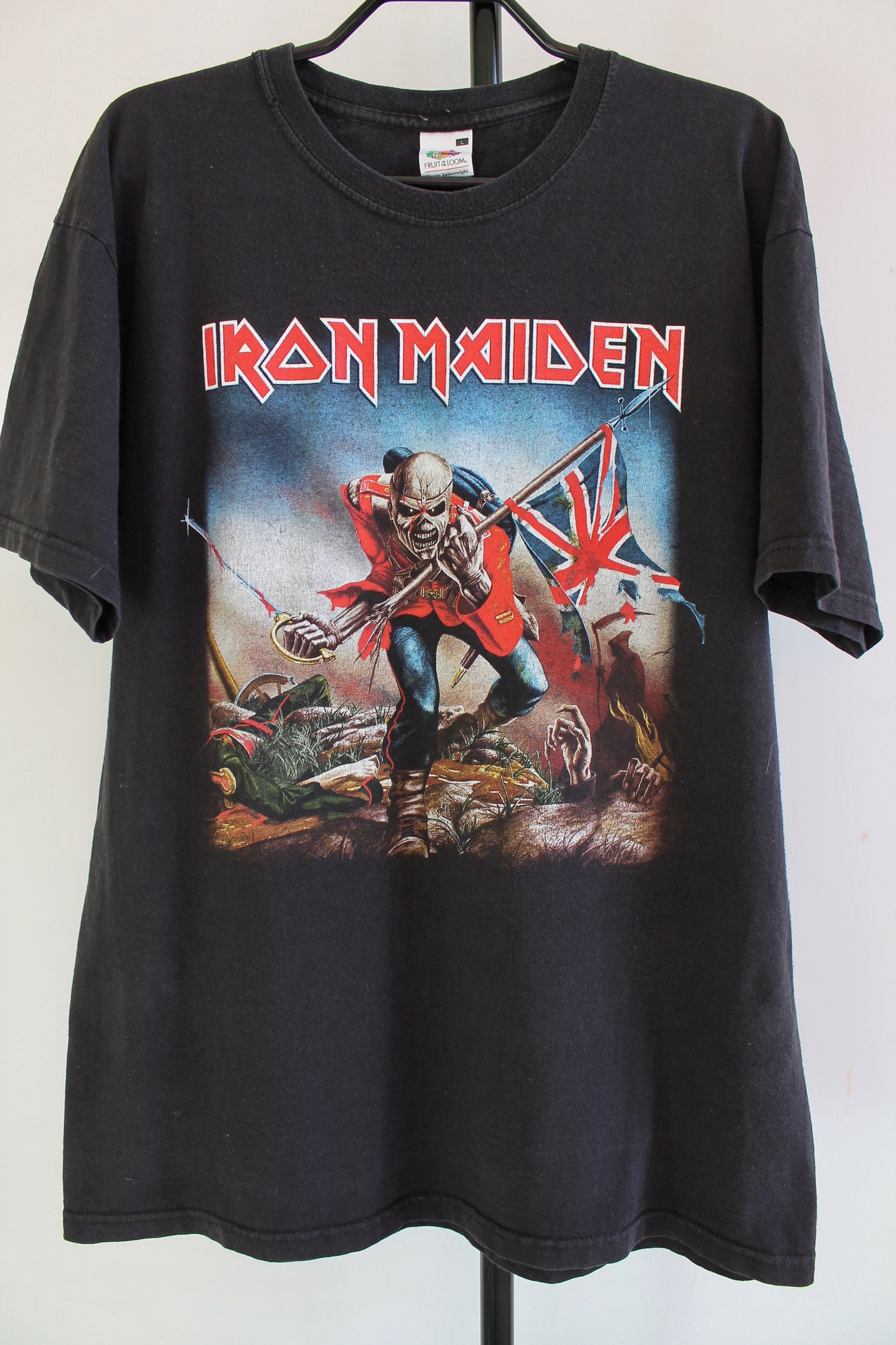 Band Tees 2010 Iron Maiden Band rock T Shirt vintage Tee Size US L / EU 52-54 / 3 - 1 Thumbnail