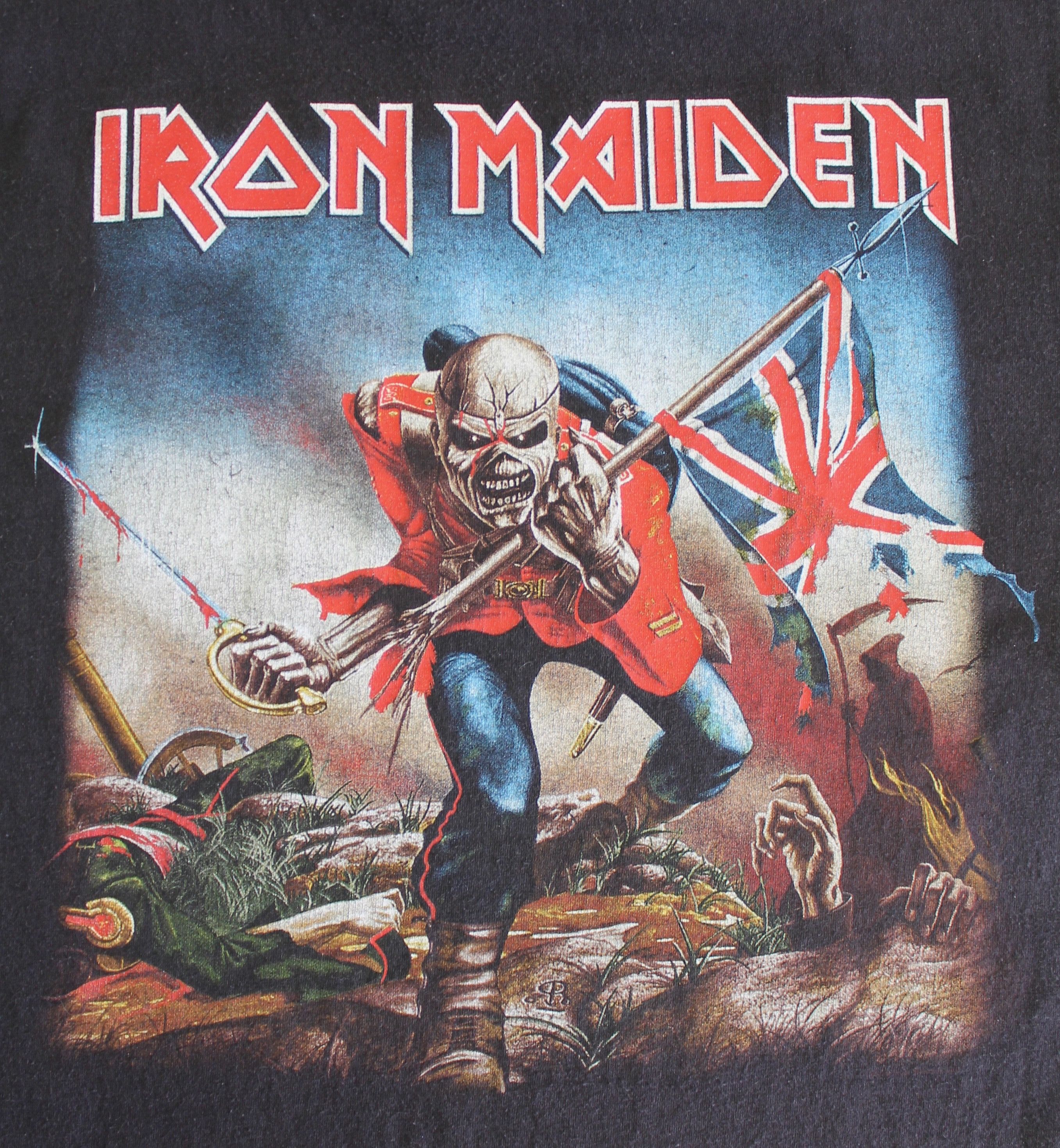 Band Tees 2010 Iron Maiden Band rock T Shirt vintage Tee Size US L / EU 52-54 / 3 - 9 Thumbnail
