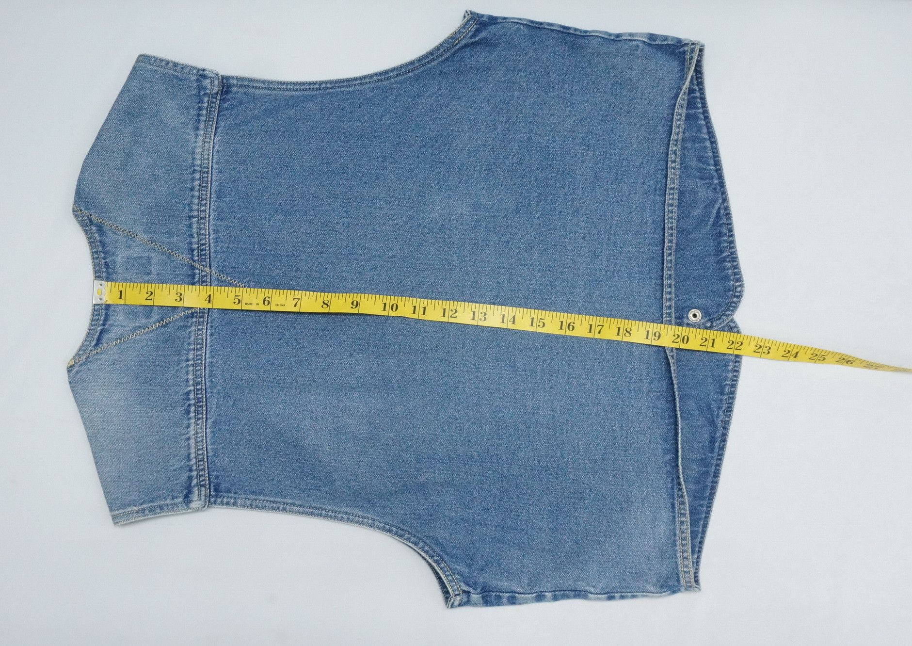 Japanese Brand Vintage Japan GIN WASHI Tactical Denim Vest Size US M / EU 48-50 / 2 - 10 Thumbnail