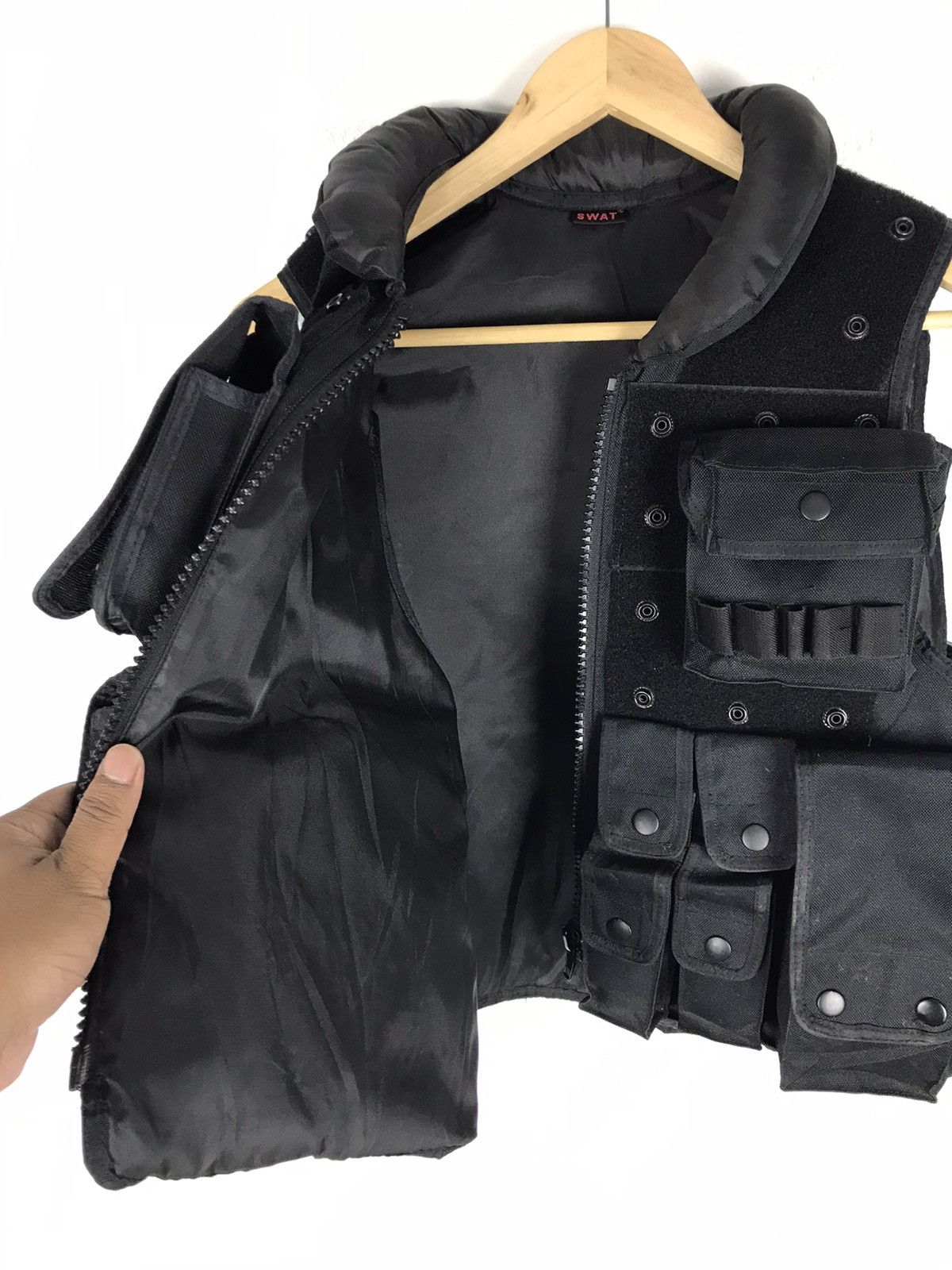 Vintage Vintage SWAT Tactical Multi pocket Vest Size US M / EU 48-50 / 2 - 5 Thumbnail